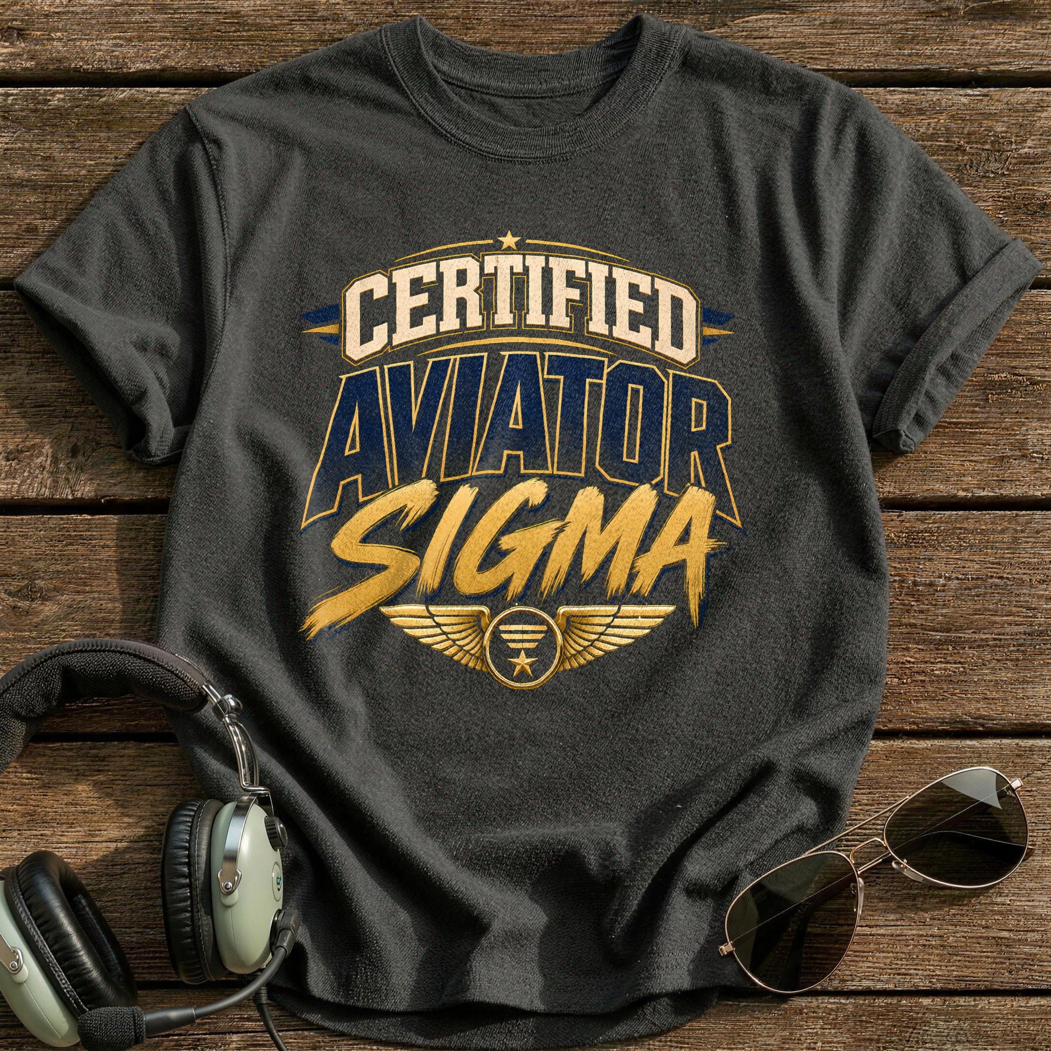 Certified Aviator - Charcoal