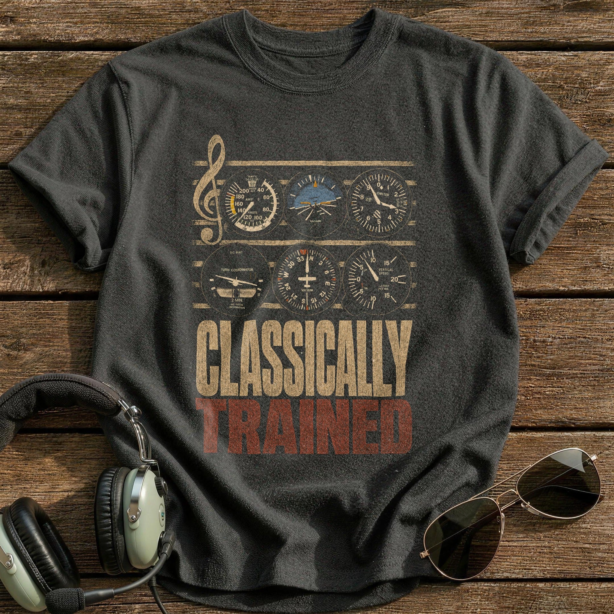 Cockpit Calibrated T-Shirt - Charcoal