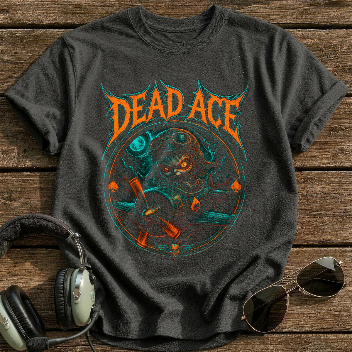 Dead Ace 56 T-Shirt - Charcoal