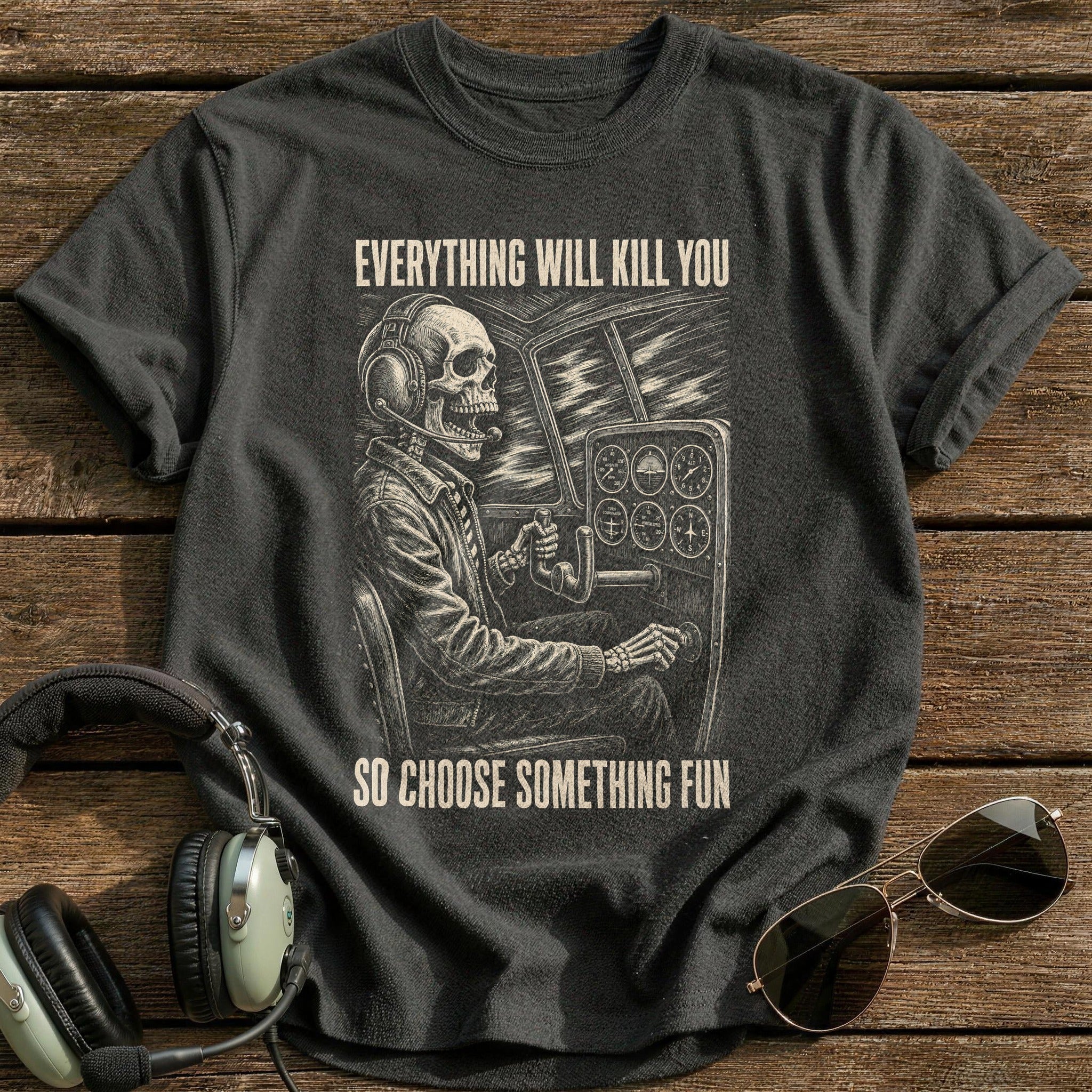 Dial Discipline T-Shirt - Charcoal