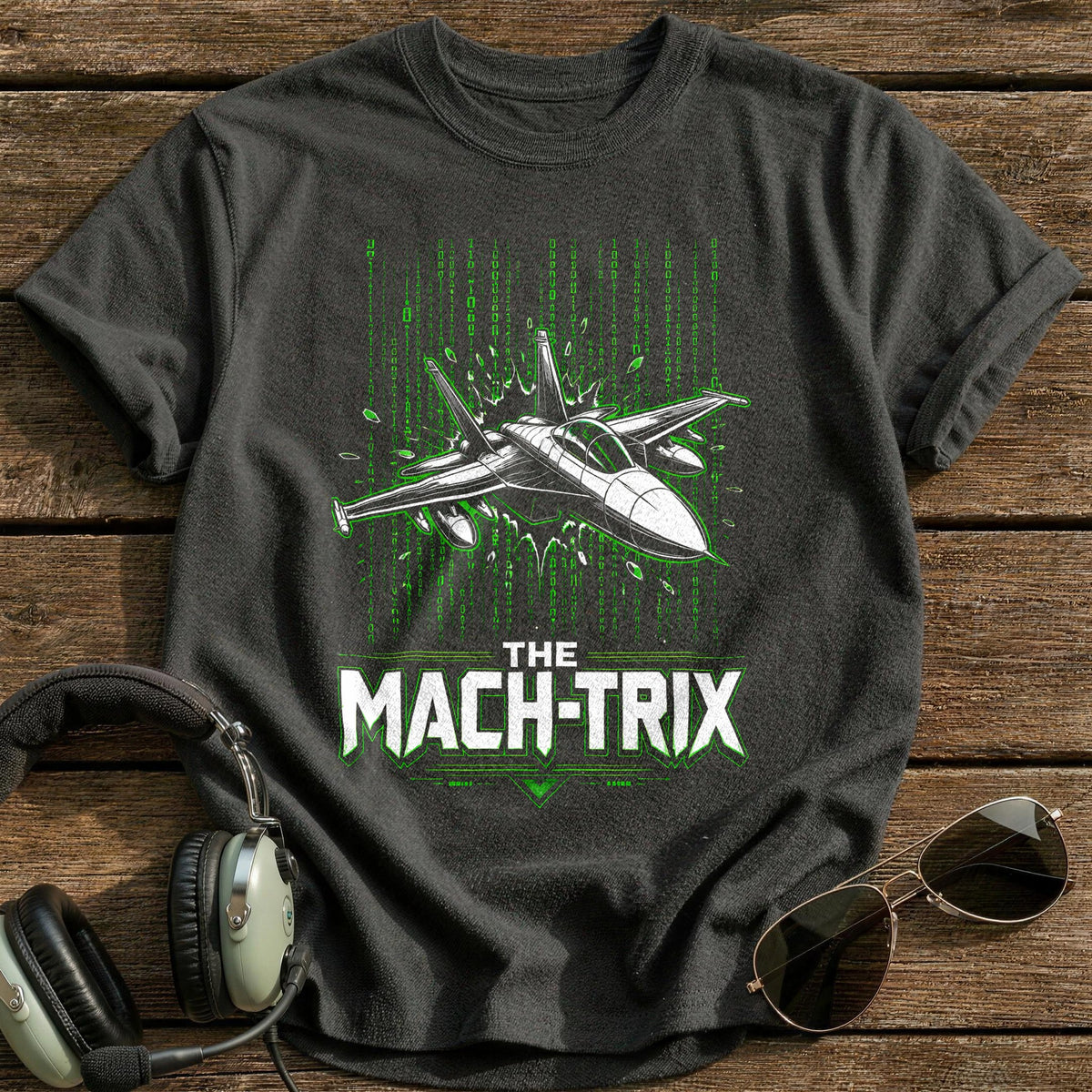 Digital Descent T-Shirt - Charcoal