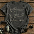 Dual Control Heritage T-Shirt - Charcoal