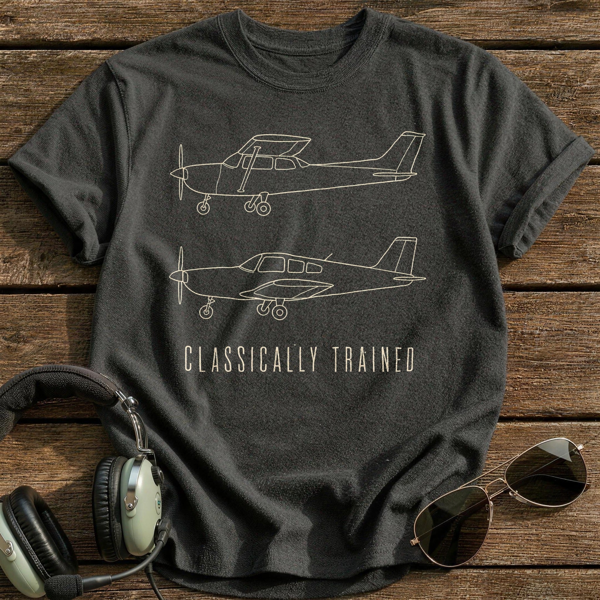 Dual Control Heritage T-Shirt - Charcoal