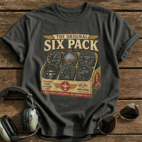 Essential Six T-Shirt - Charcoal