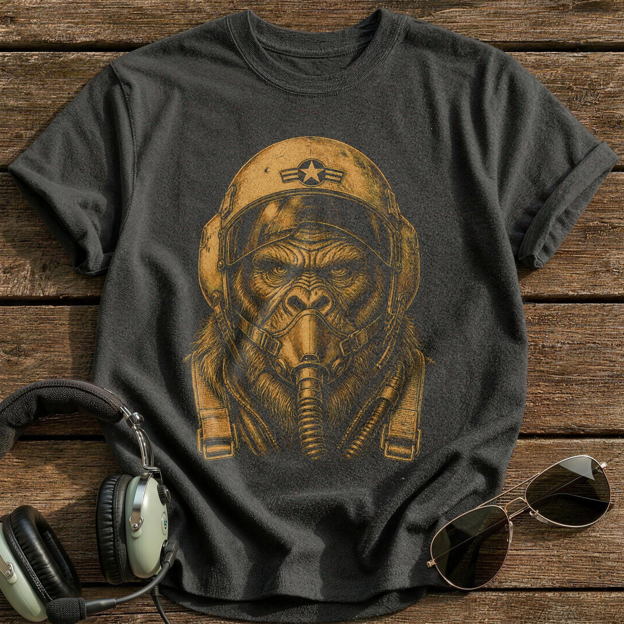 Fighter Pilot Oxygen Mask 40 - Charcoal