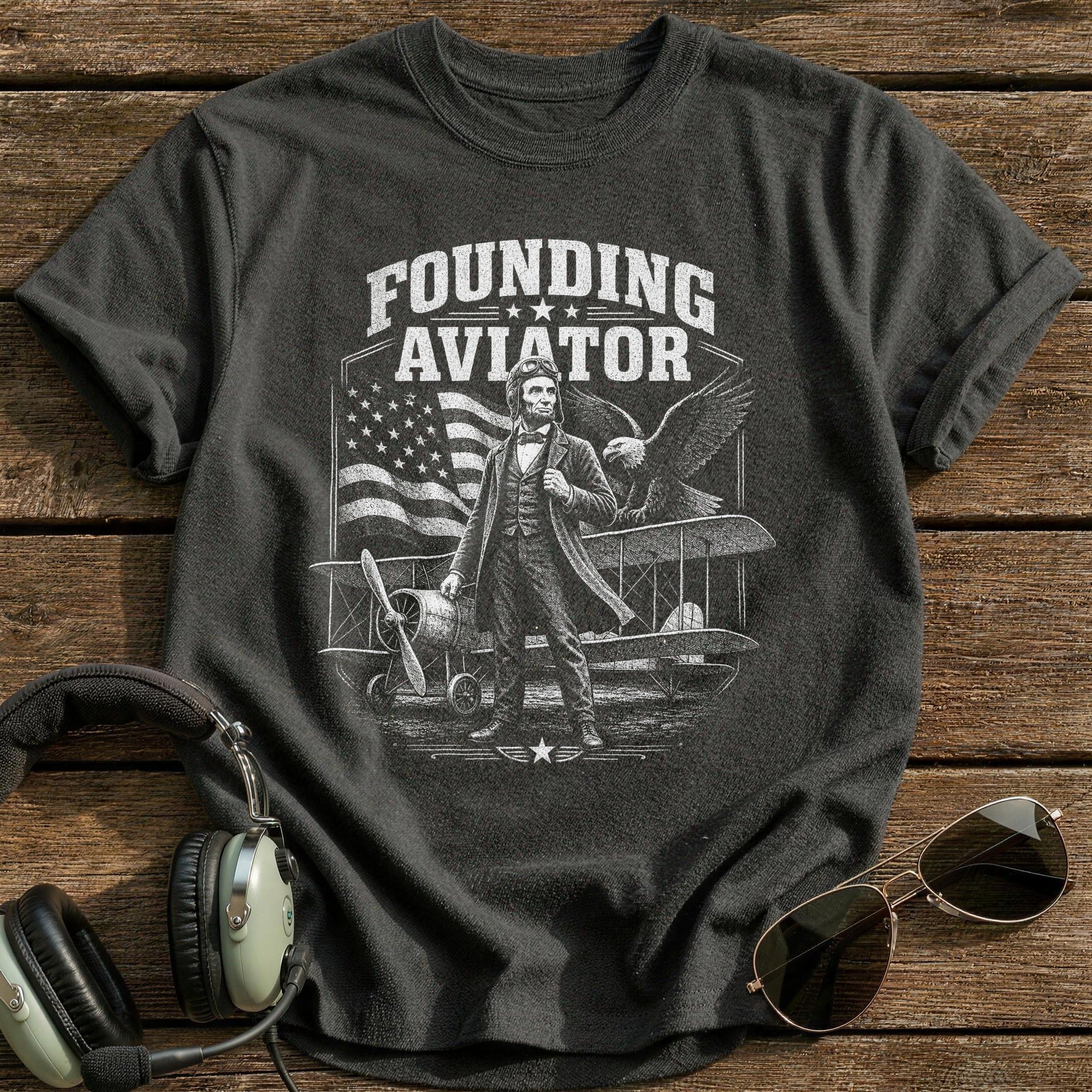 Founding Aviator - Charcoal
