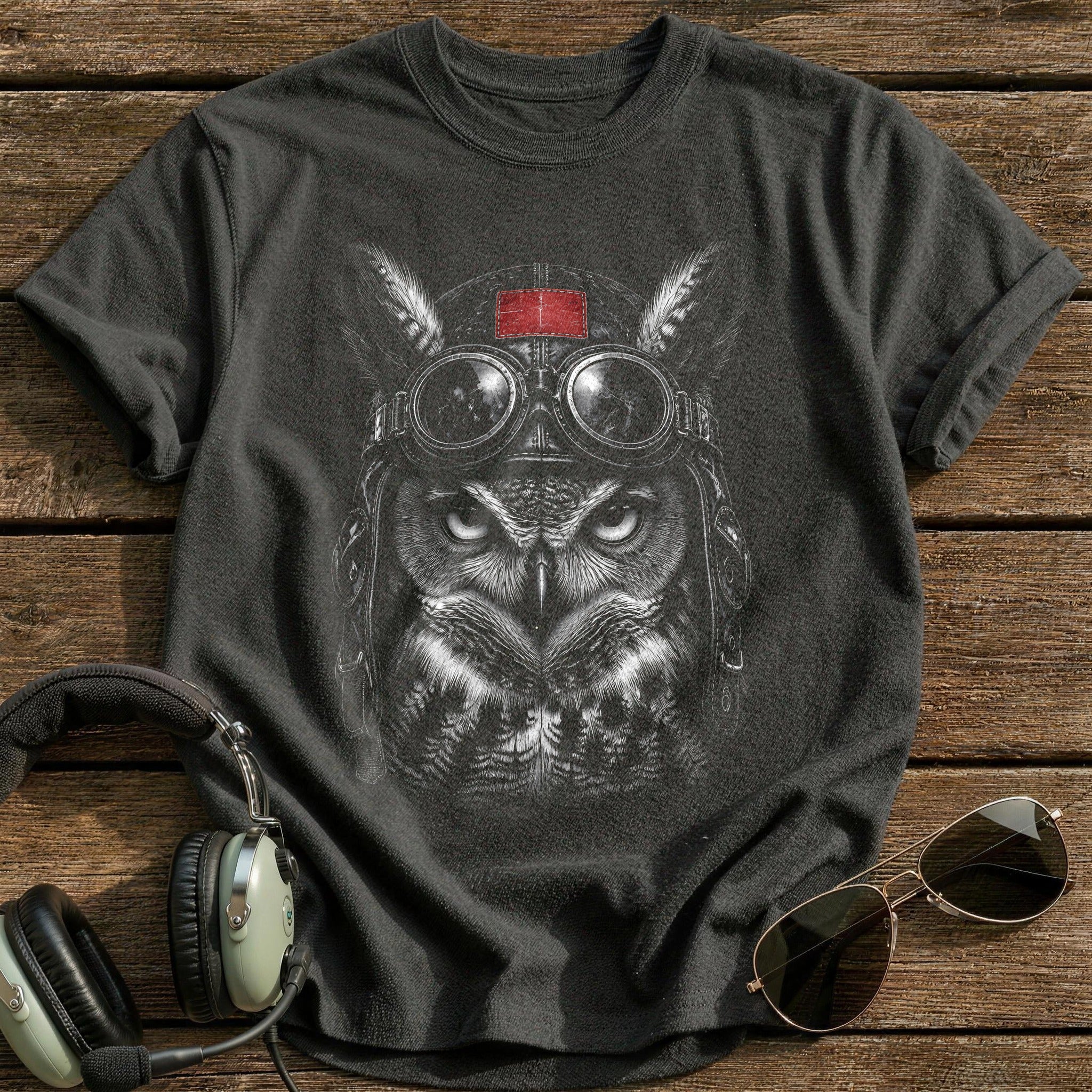 Great Horned Owl 15 - Charcoal