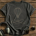 Hot Air Balloon 94 T-Shirt - Charcoal