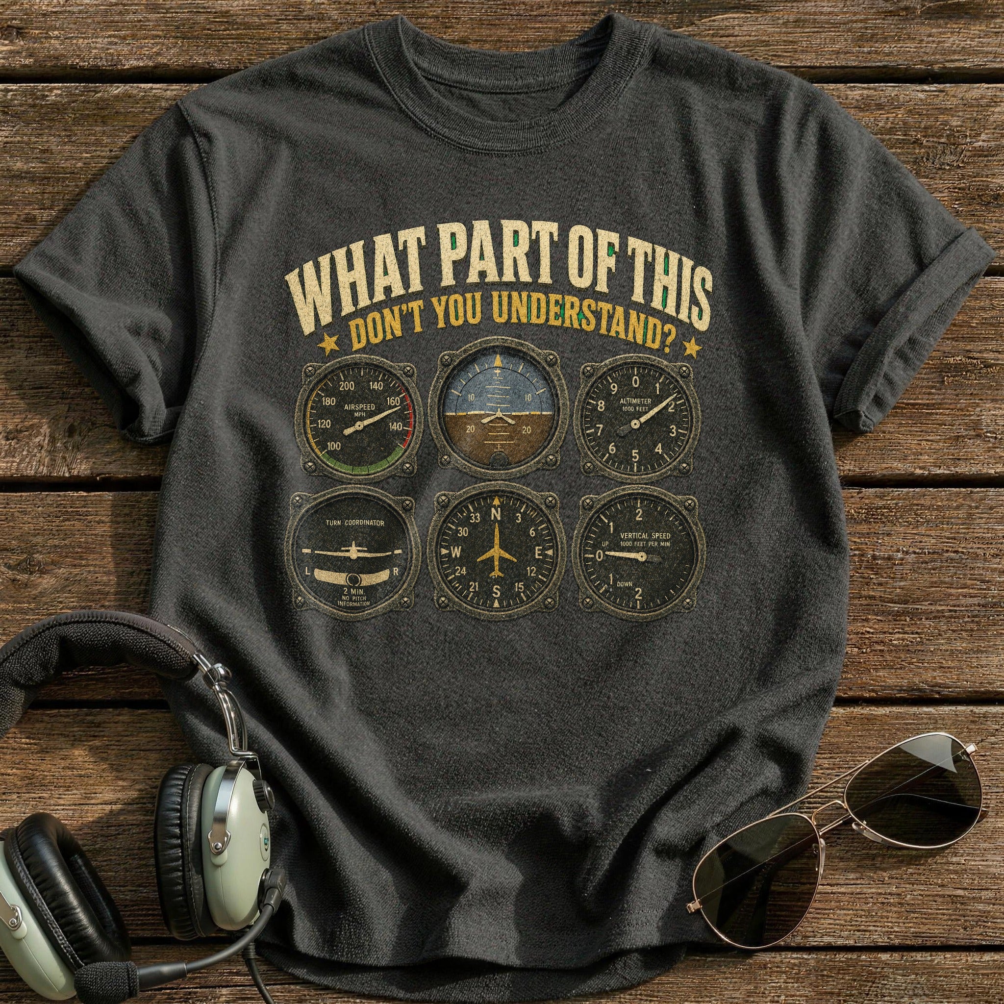 Instrument Fluency T-Shirt - Charcoal