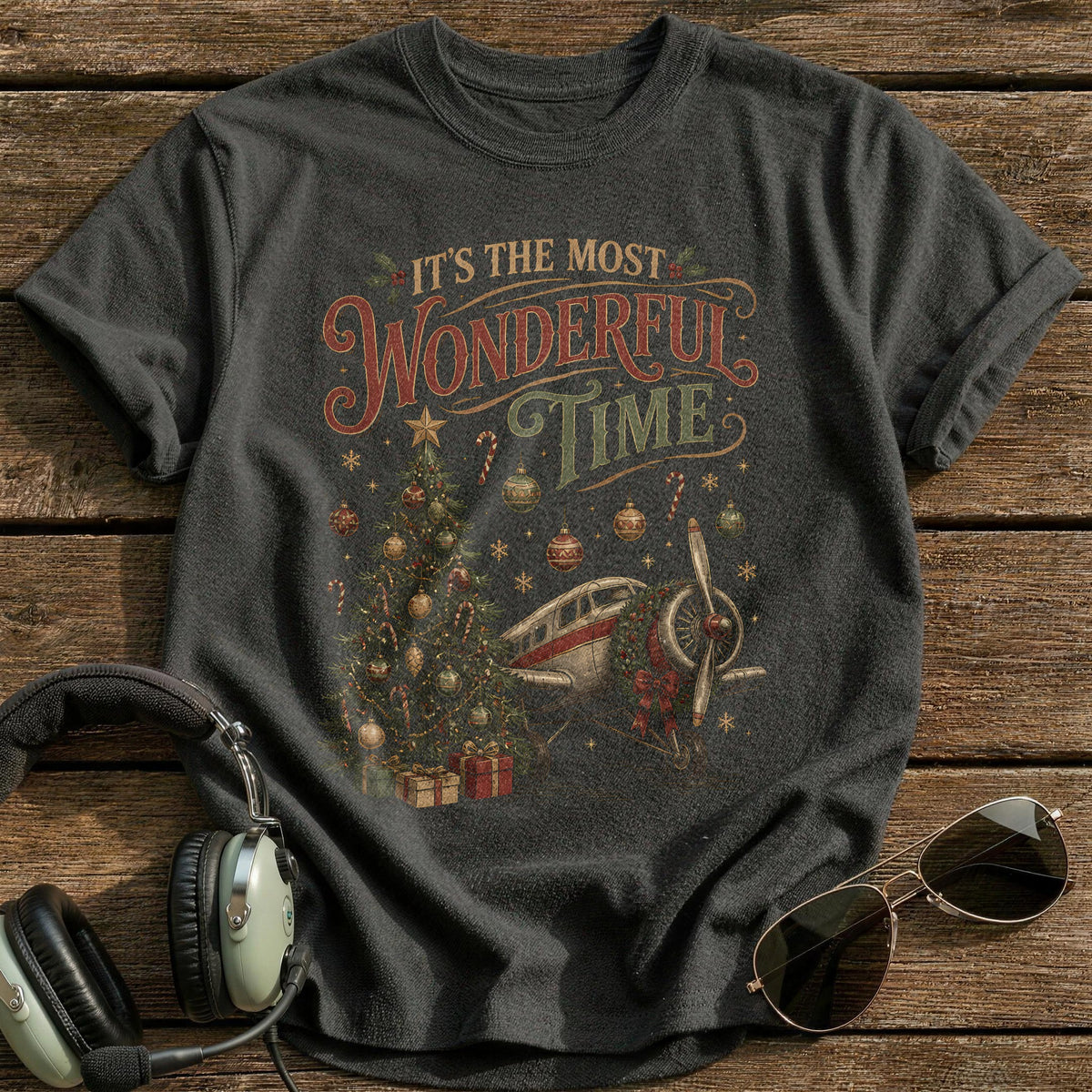 It's The Most Wonderful Time 20 T-Shirt - Charcoal