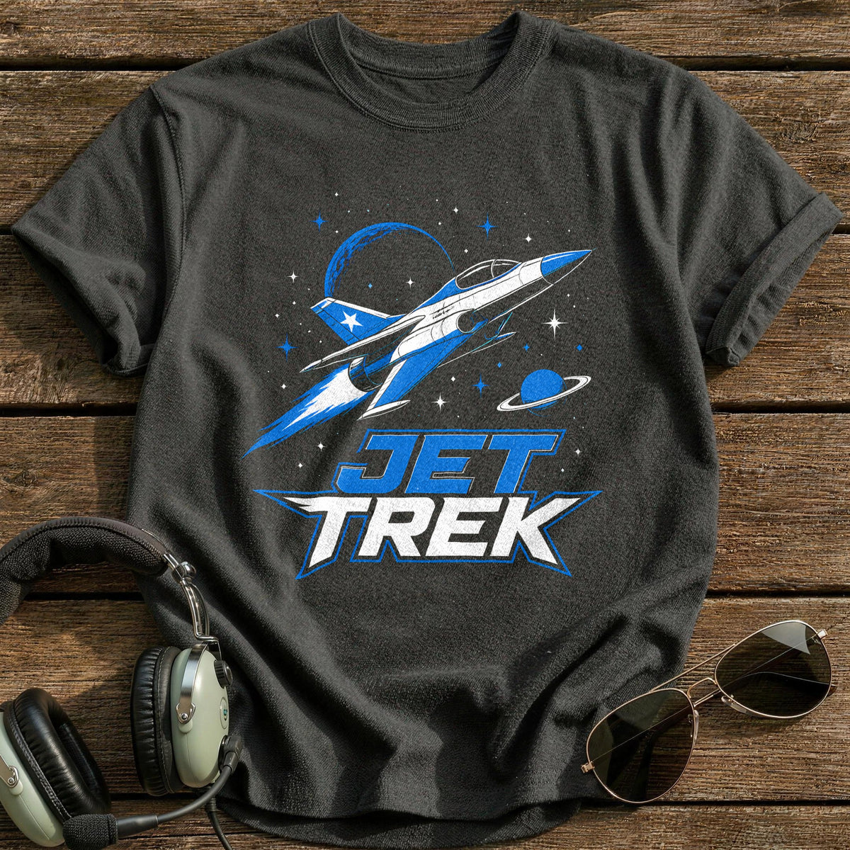Jet Trek T-Shirt - Charcoal