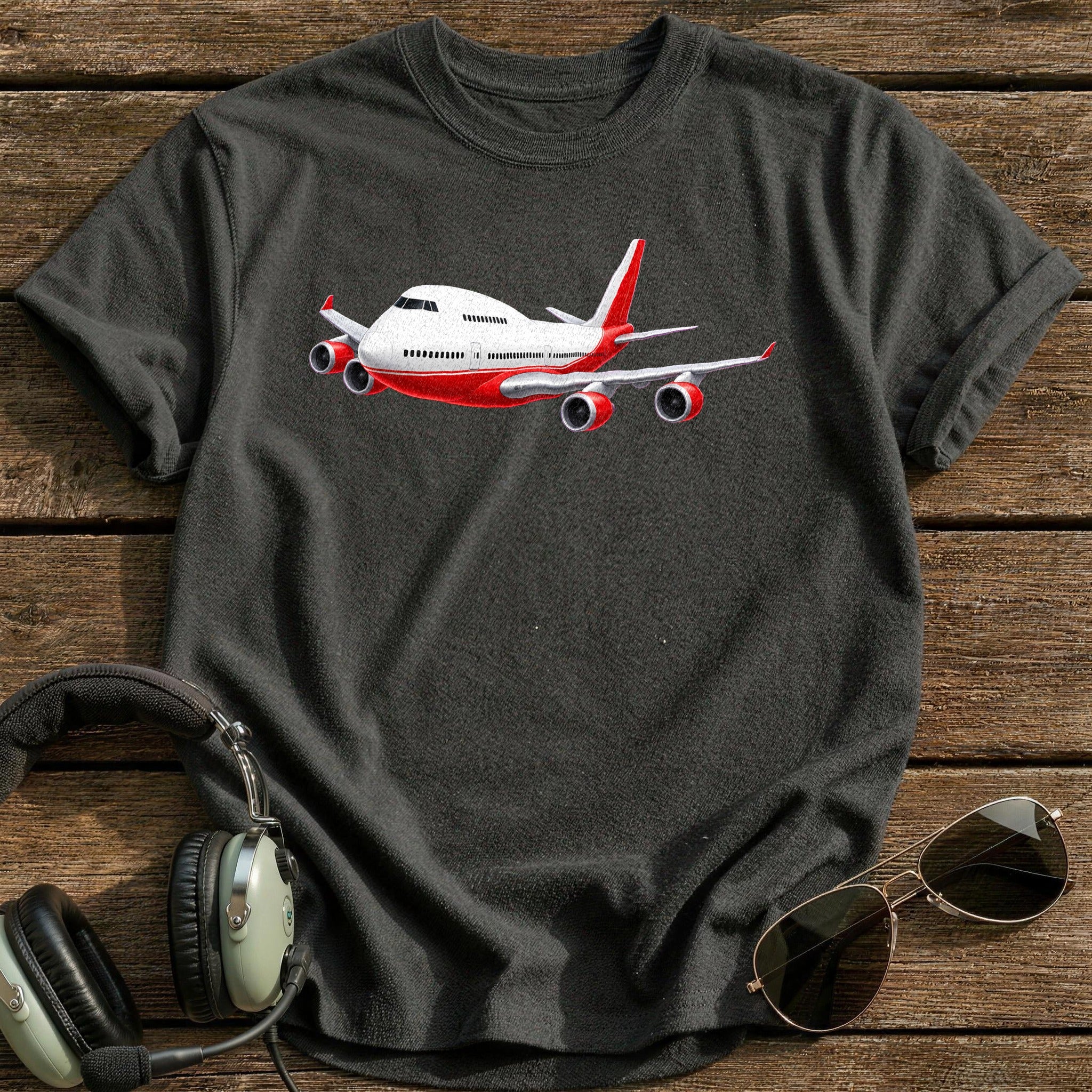 Jumbo Jet 22 T-Shirt - Charcoal