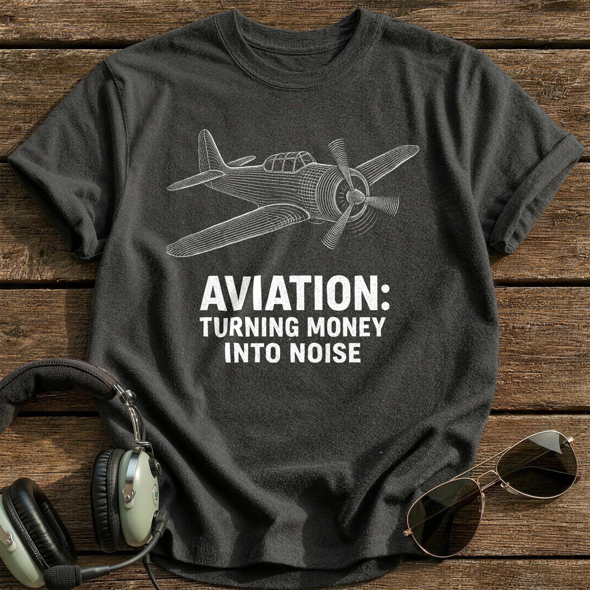 Money Into Noise 14 T-Shirt - Charcoal