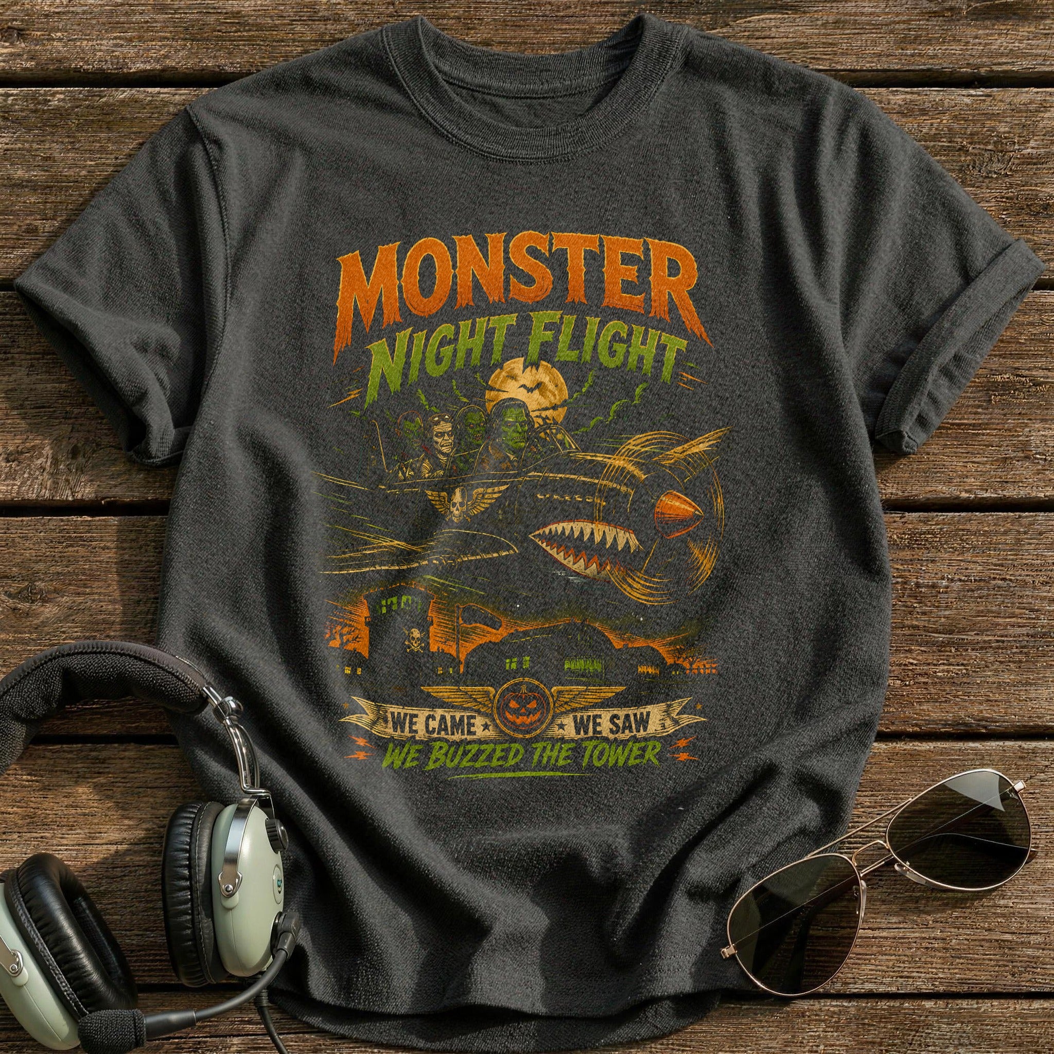 Monster Night Flight 81 - Charcoal