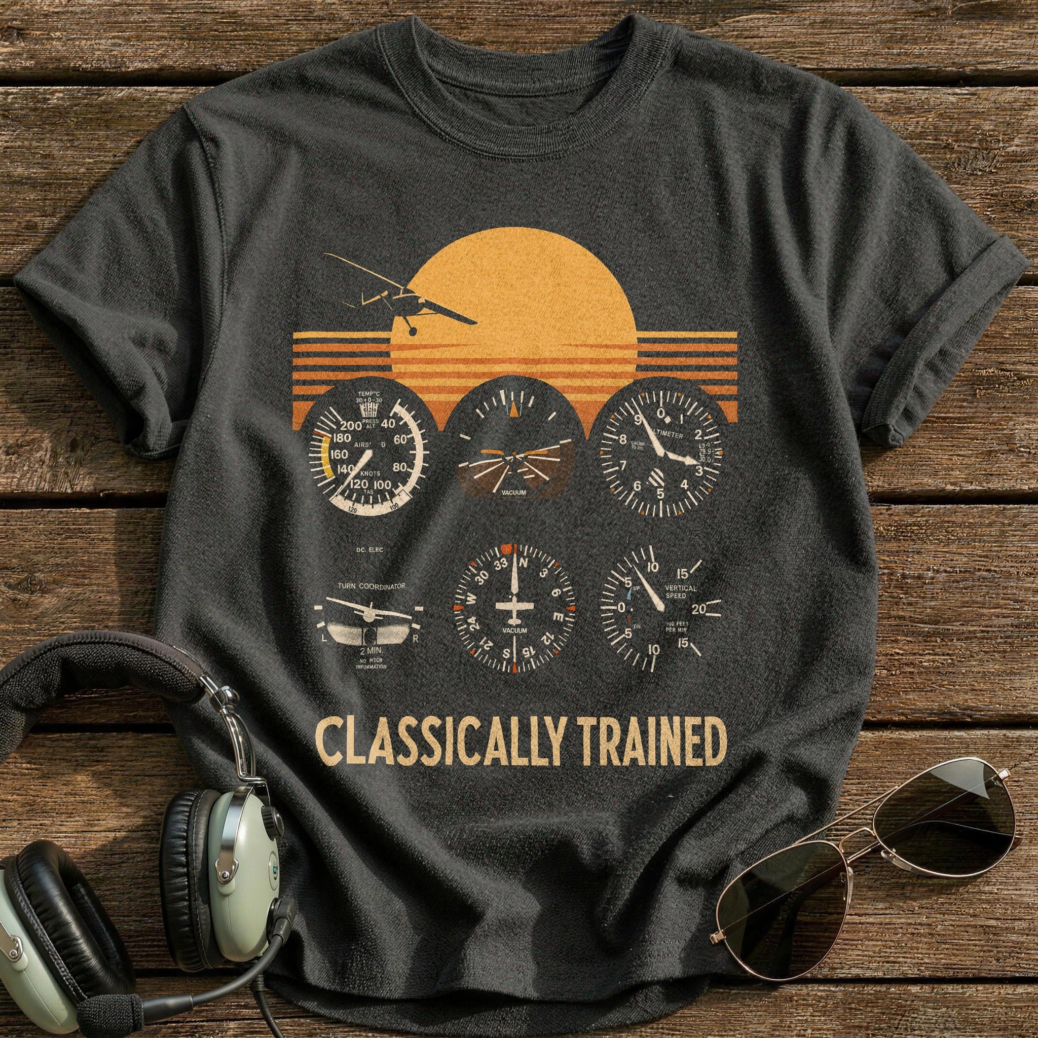 Needle & Horizon T-Shirt - Charcoal