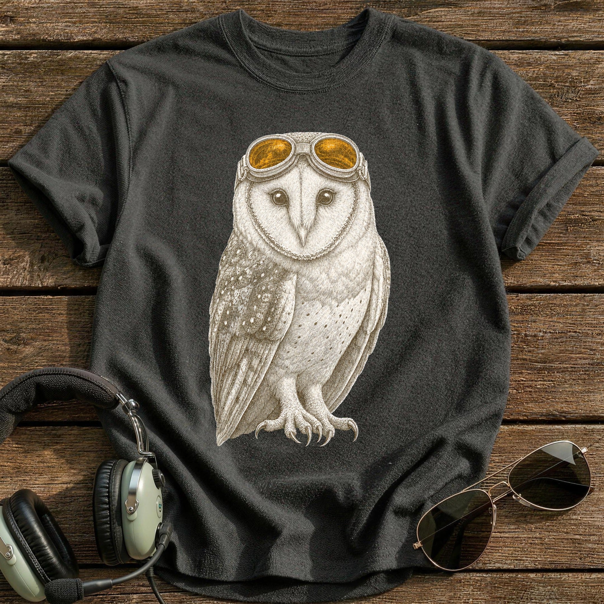 Night Watch T-Shirt - Charcoal
