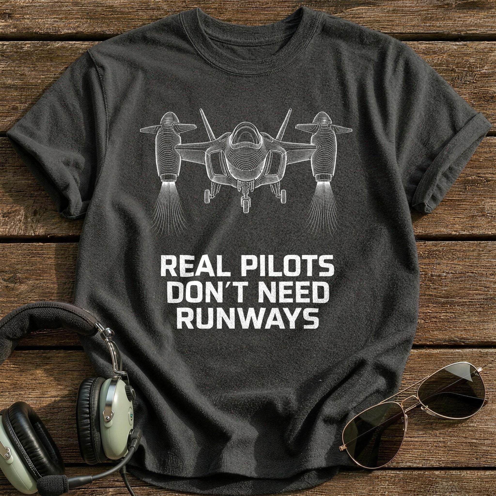 No Runways 66 T-Shirt - Charcoal