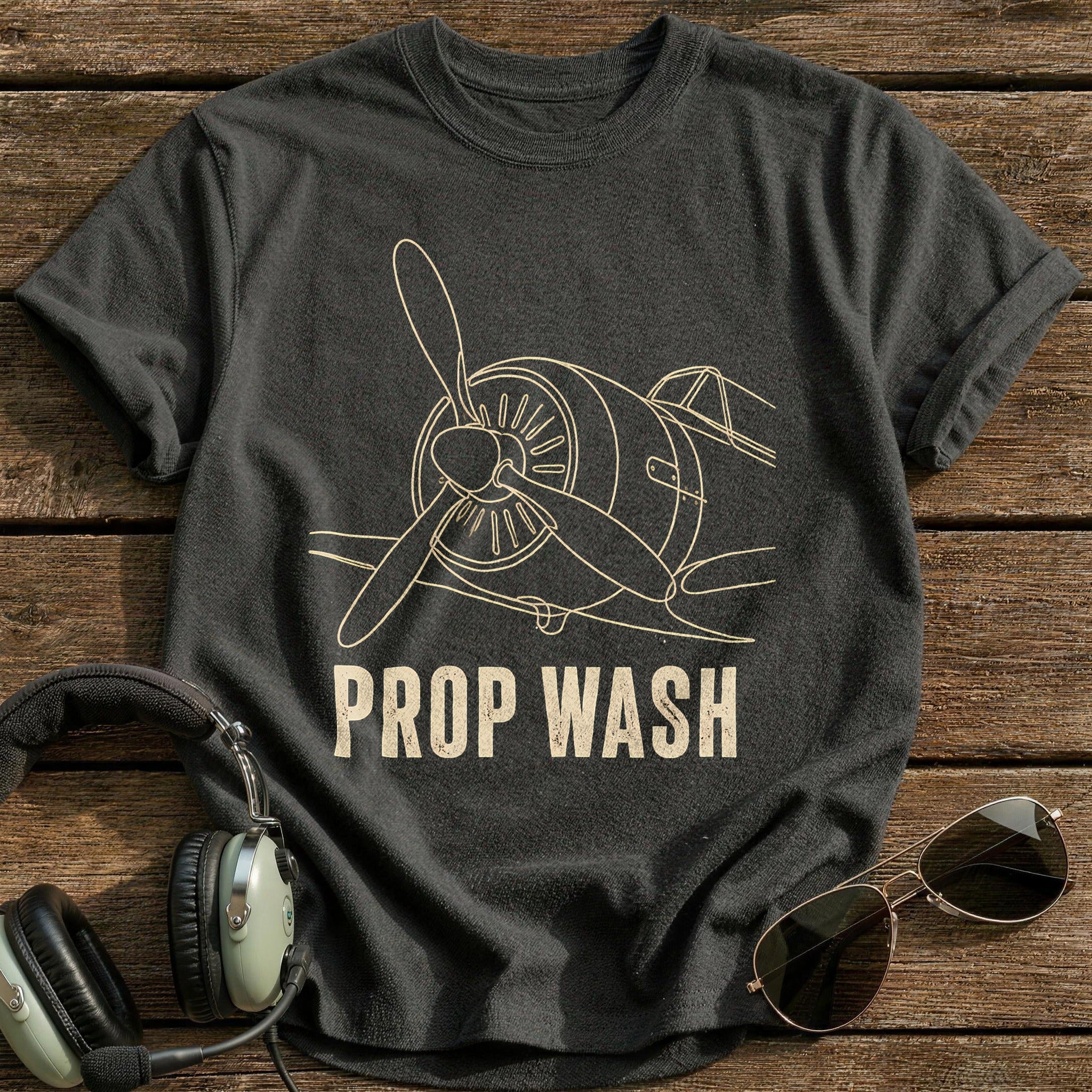 Prop Wash 38 T-Shirt - Charcoal