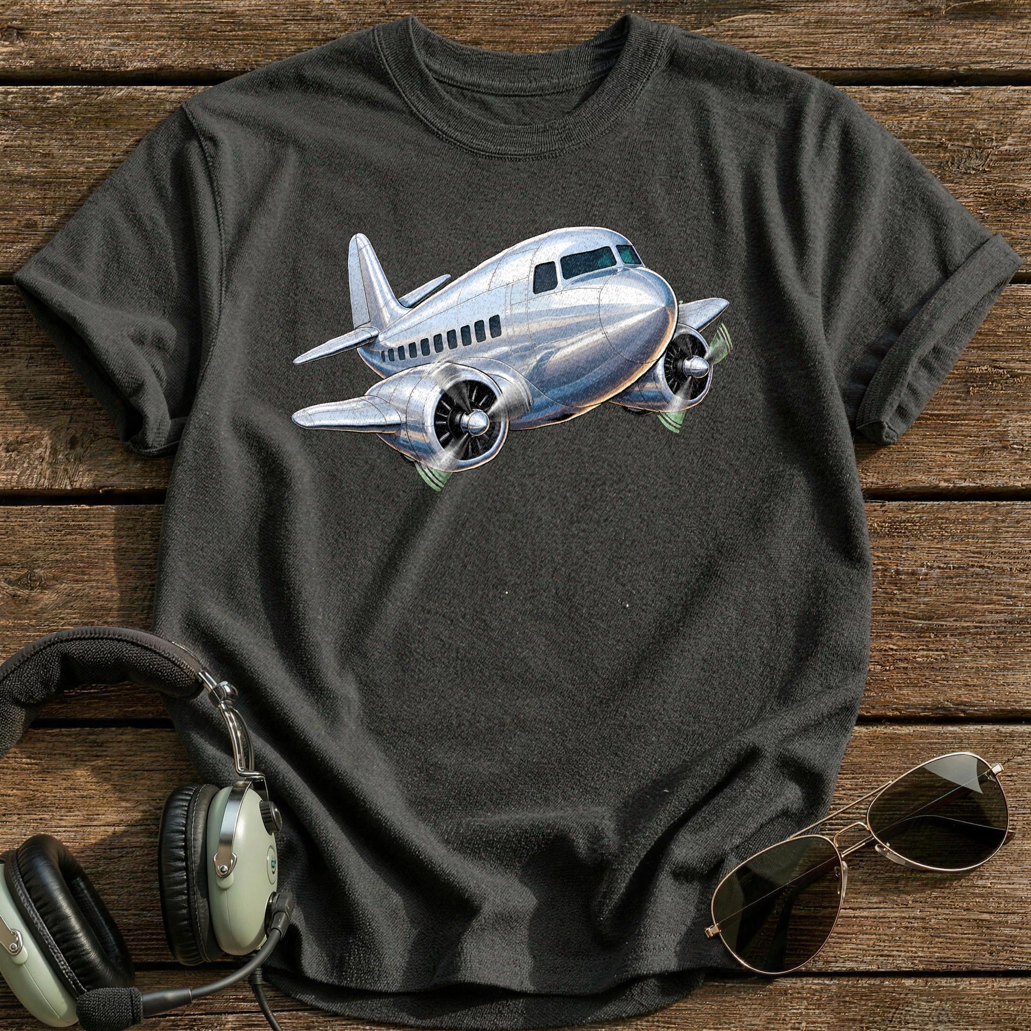 Propairliner 71 T-Shirt - Charcoal