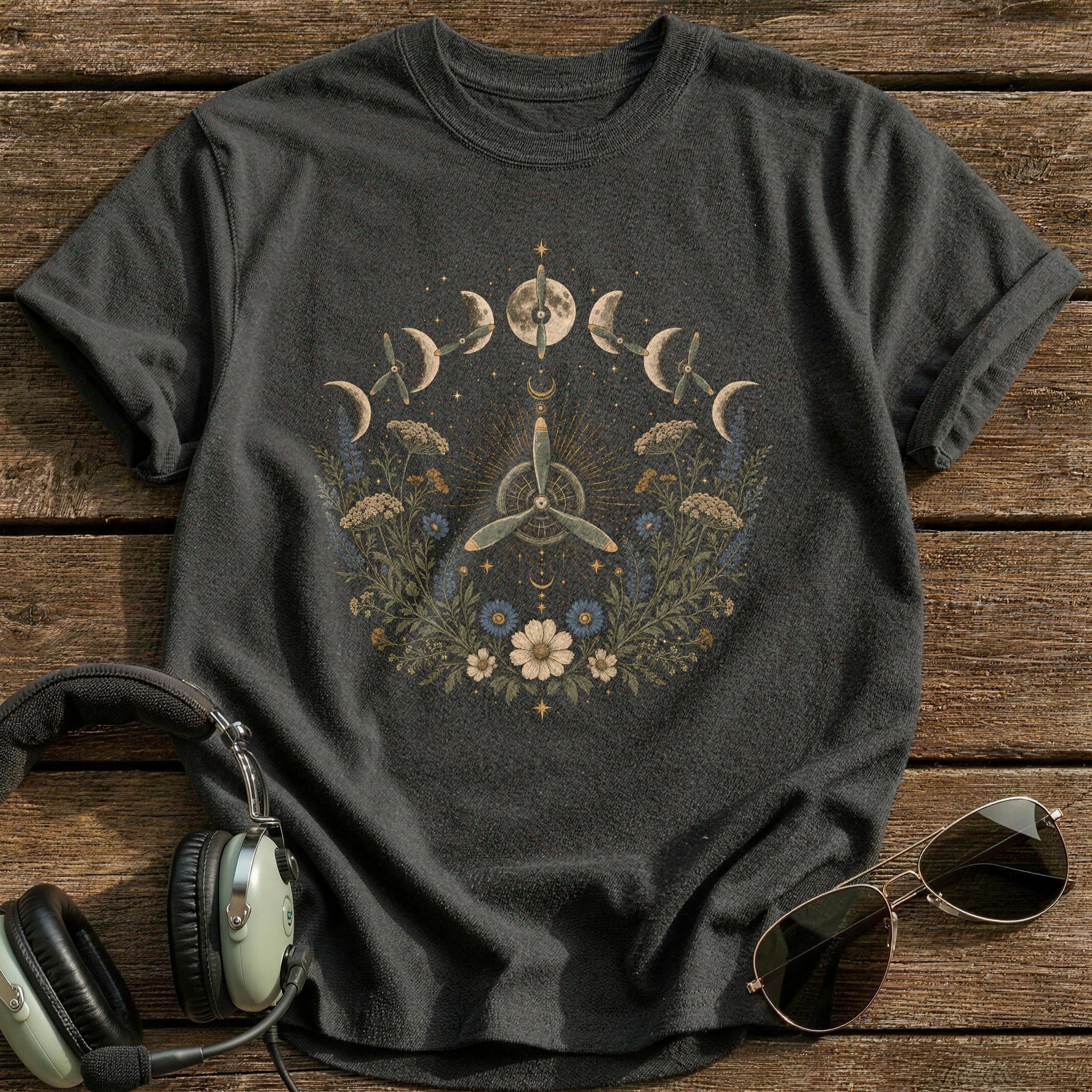 Propeller Moon Botanica - Charcoal