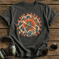 Radial Rising Sun - Charcoal