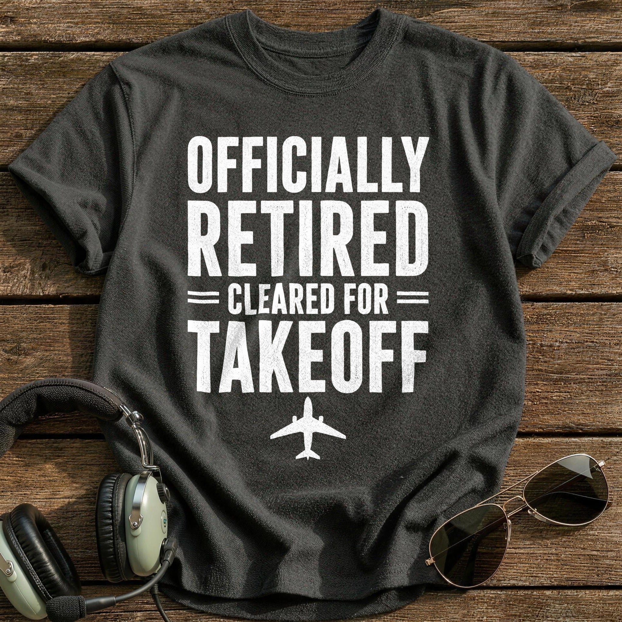 Retired Cleared Takeoff 25 T-Shirt - Charcoal