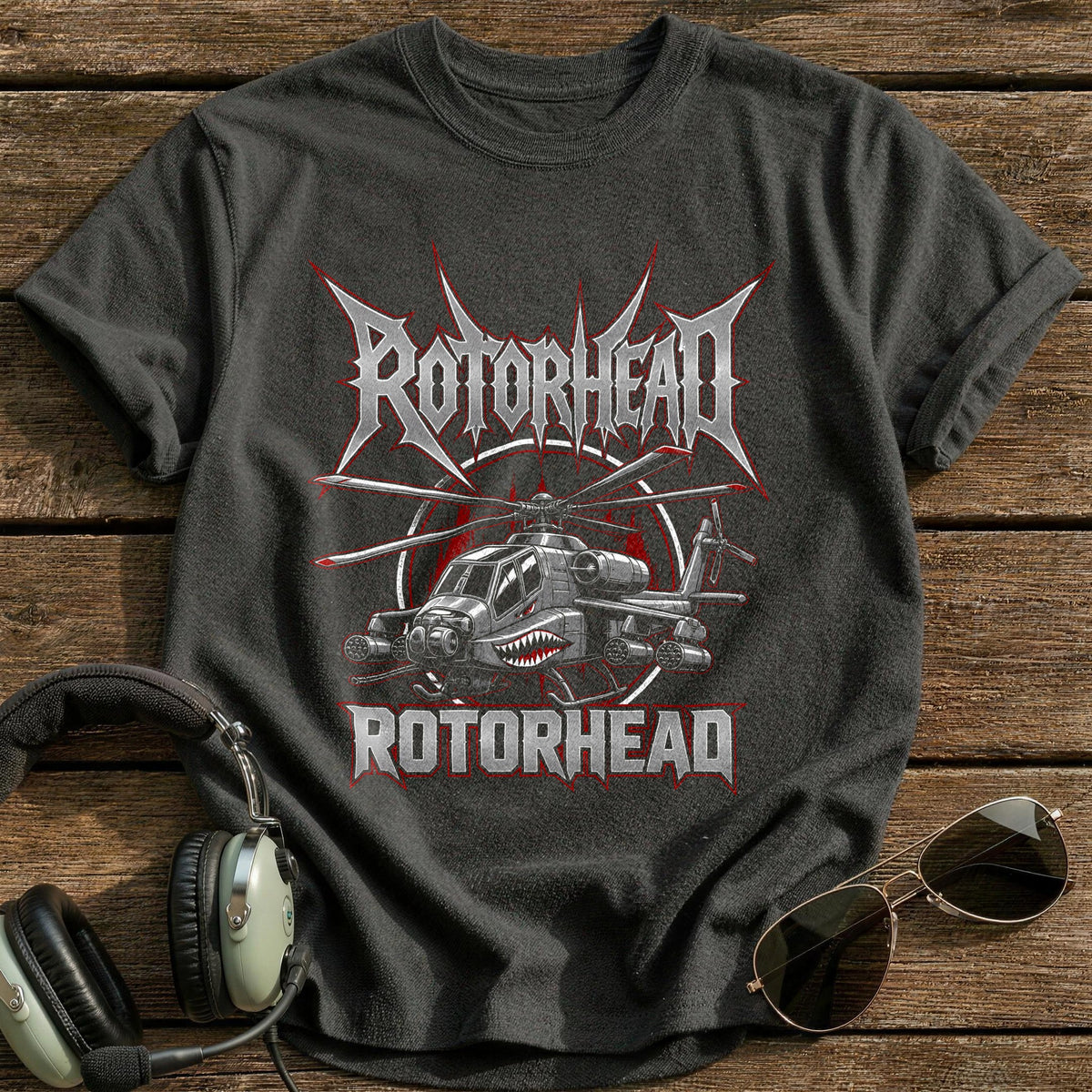 Rotor Rebellion T-Shirt - Charcoal