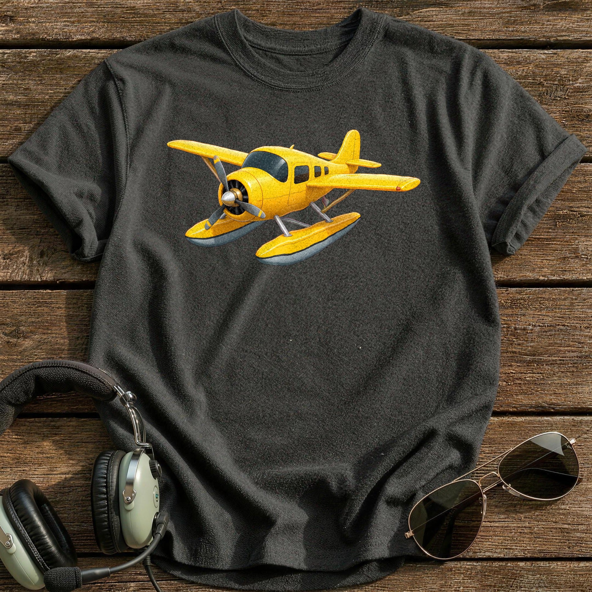Seaplane 77 T-Shirt - Charcoal