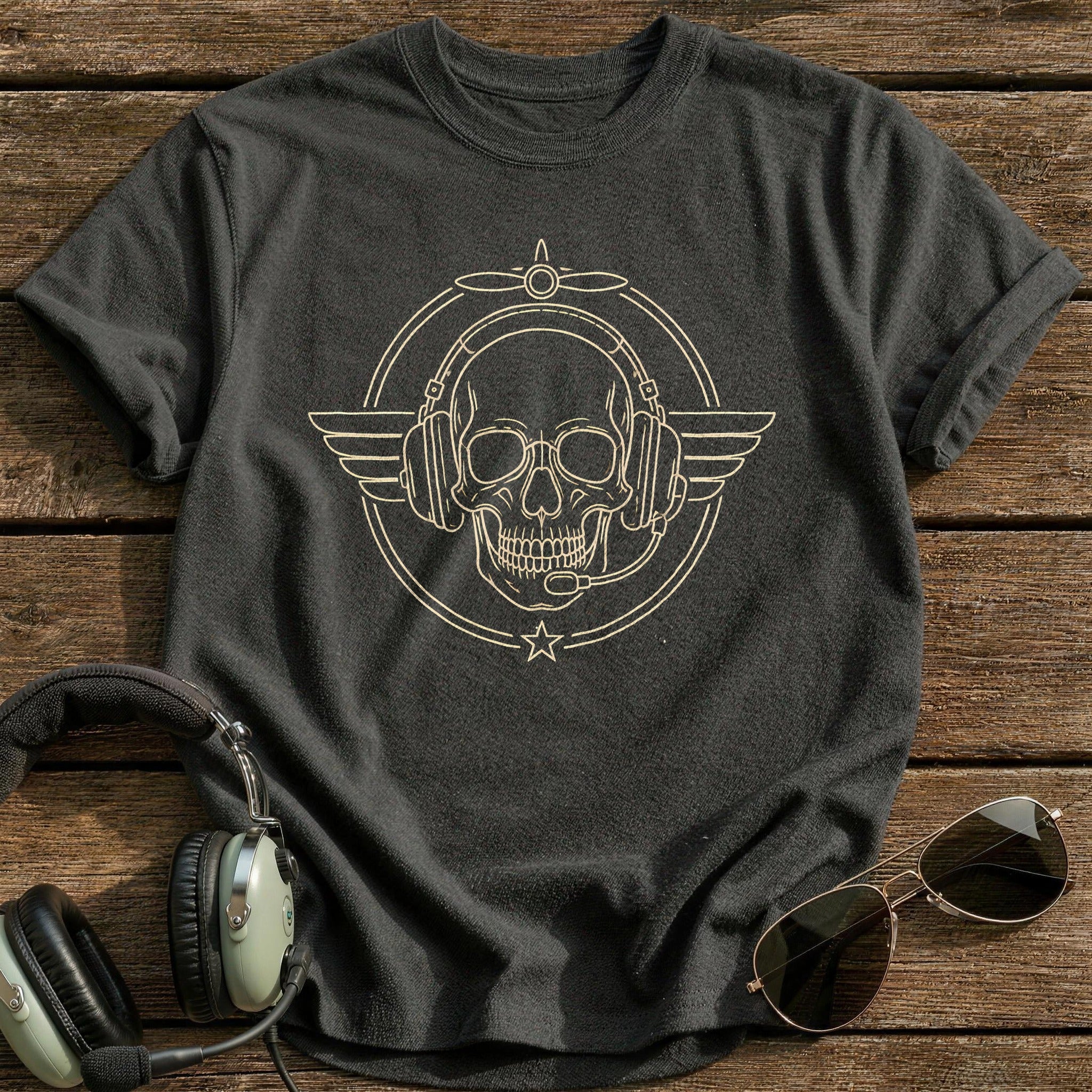 Skull Pilot Headset 38 - Charcoal