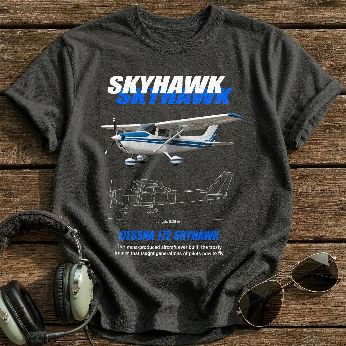 Skyhawk 27 Kids T-Shirt - Charcoal