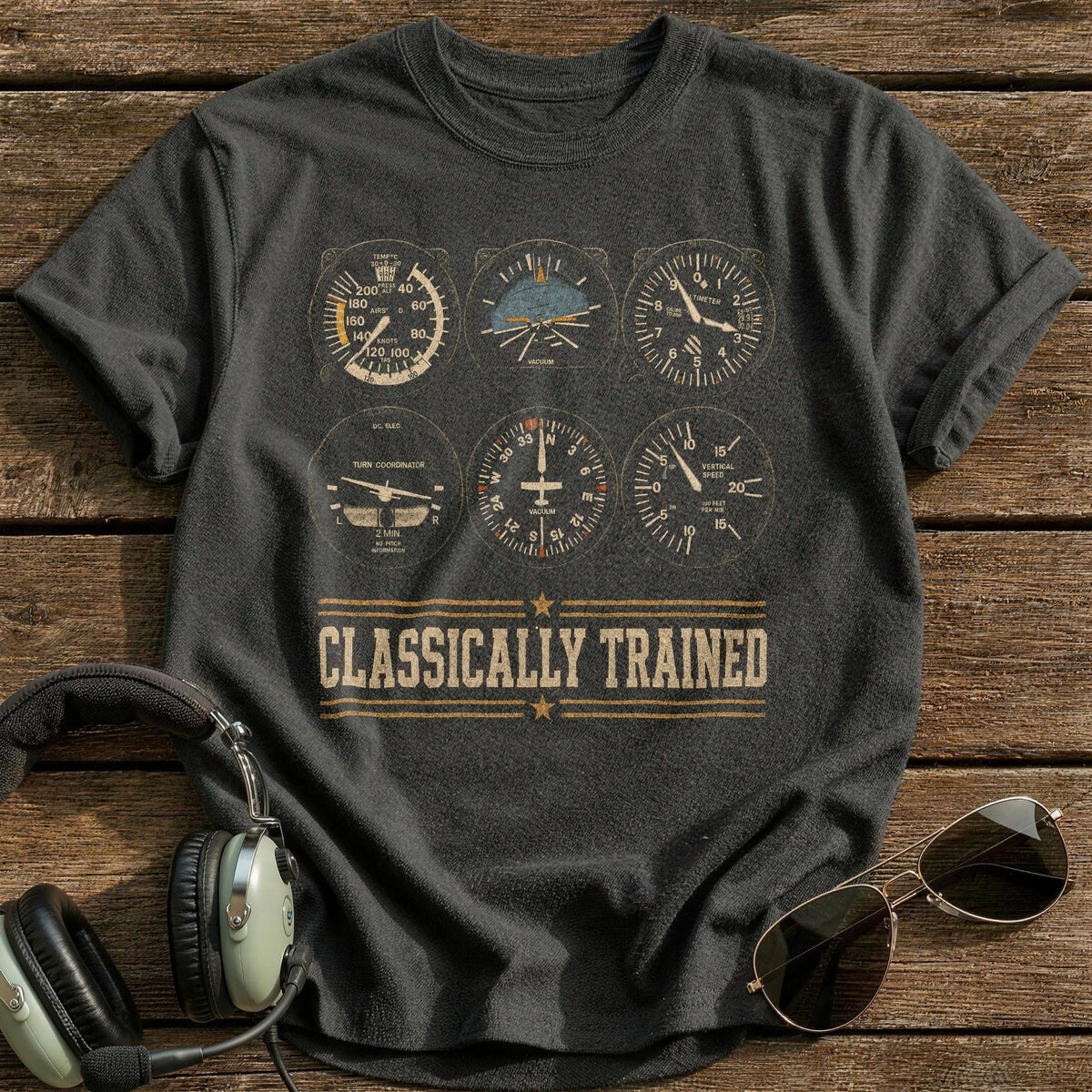 Steam Gauge Heritage Kids T-Shirt - Charcoal