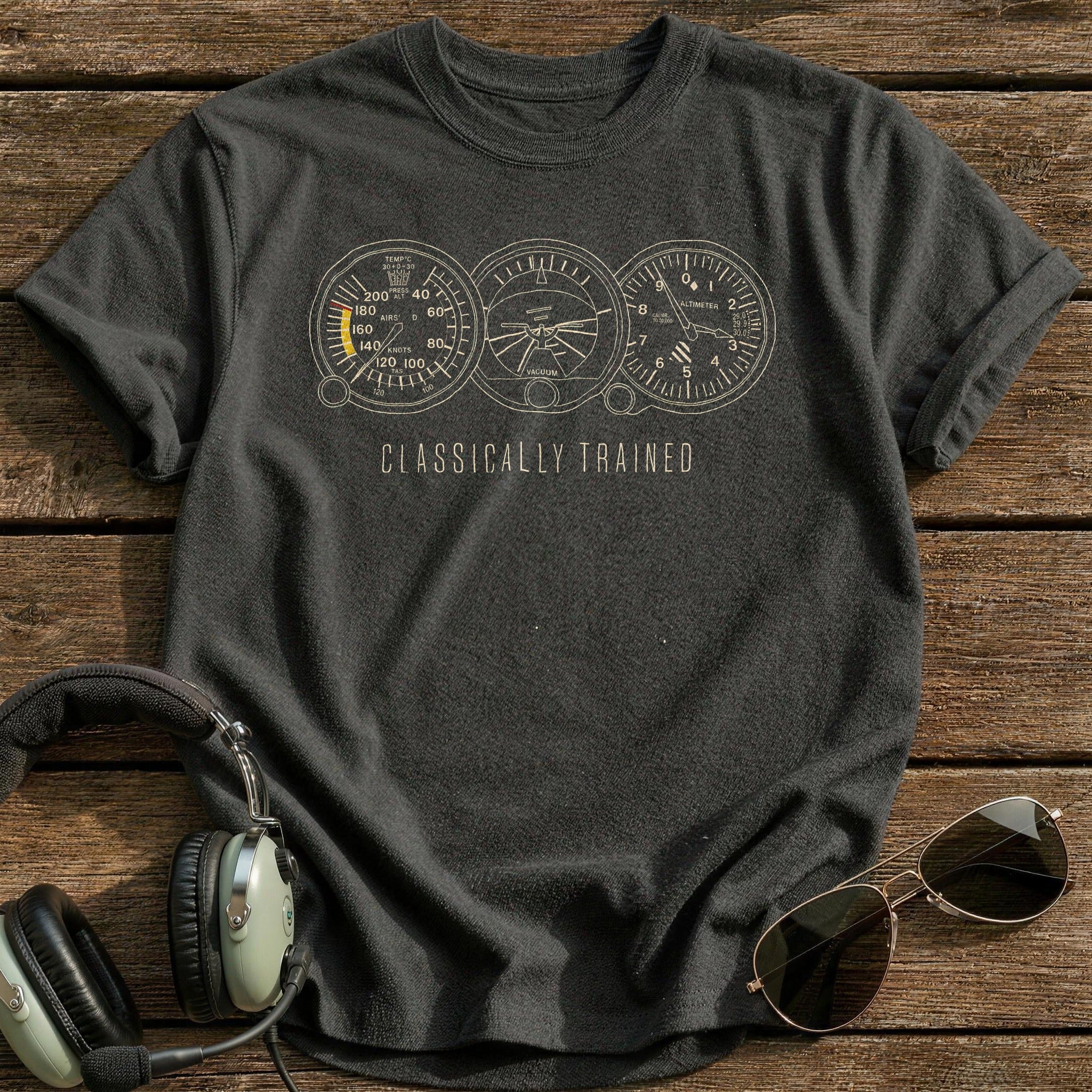 Steam Gauge Soul T-Shirt - Charcoal
