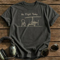 Stickman Gyrocopter No Flight Today 49 - Charcoal