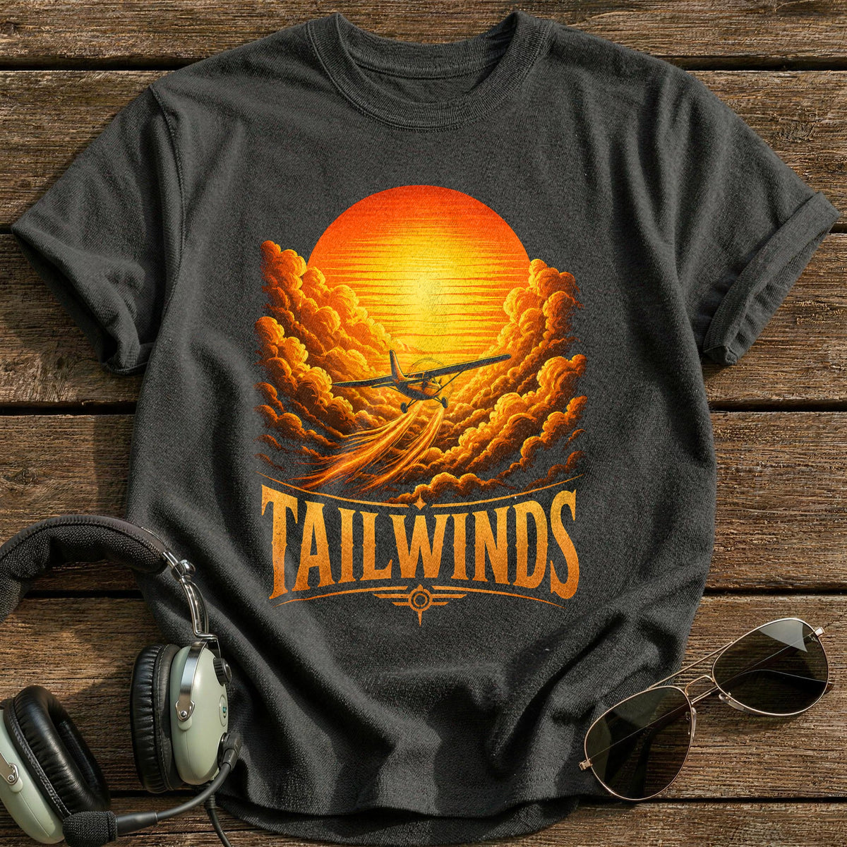 Tailwinds Surreal 63 T-Shirt - Charcoal