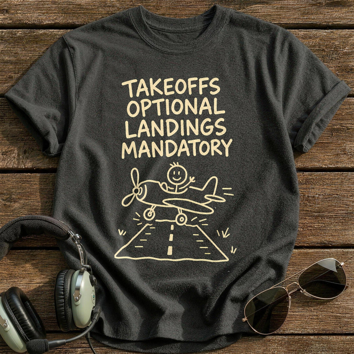 Takeoffs Optional 46 Kids T-Shirt - Charcoal