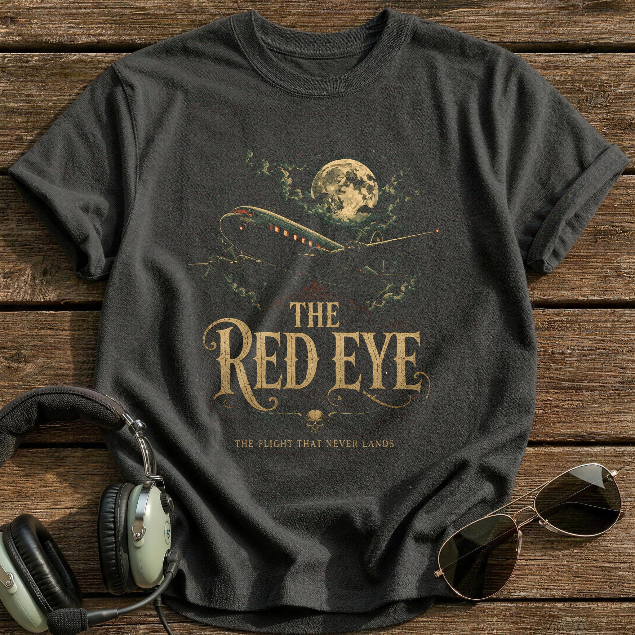 The Red Eye 02 T-Shirt - Charcoal