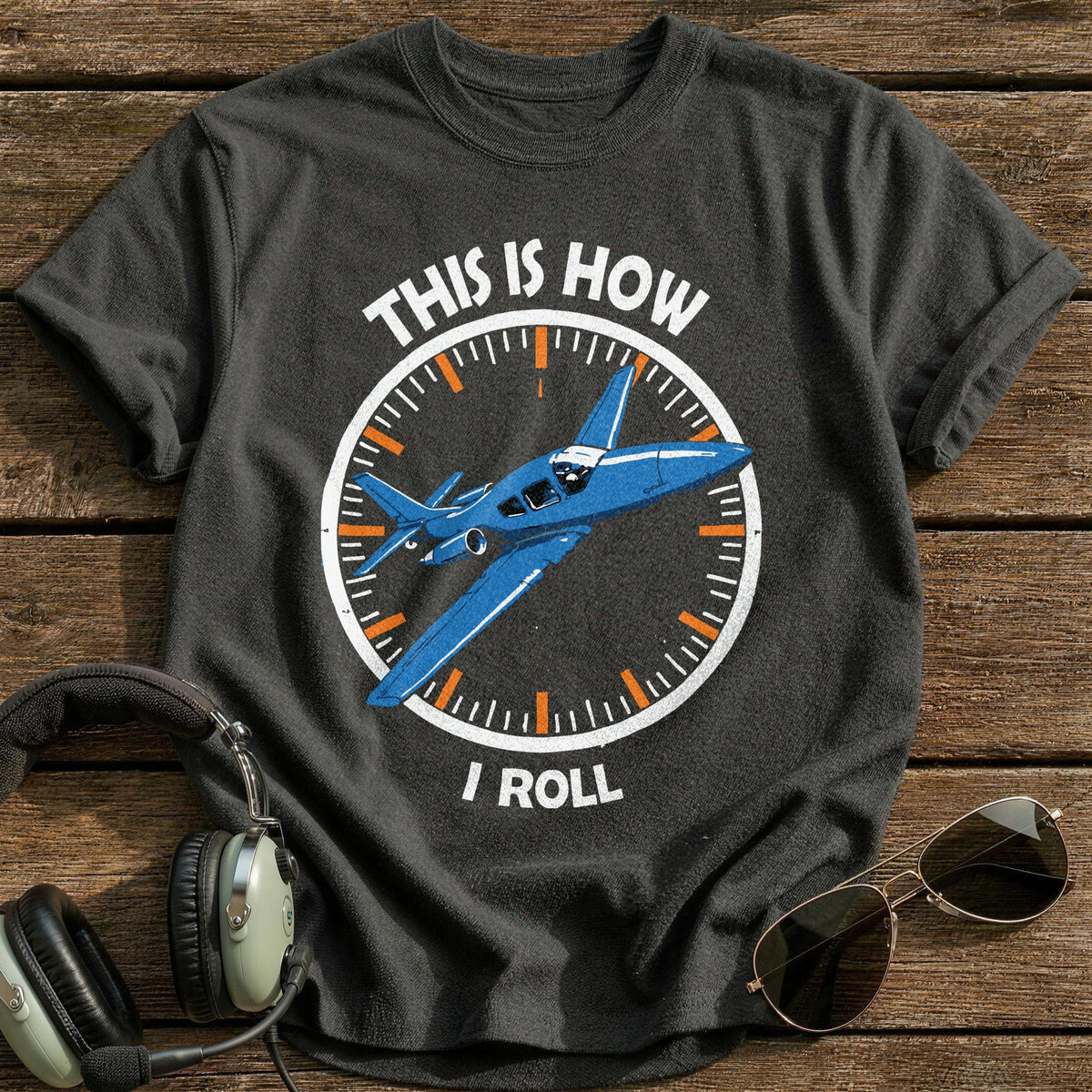 This Is How I Roll 1 T-Shirt - Charcoal