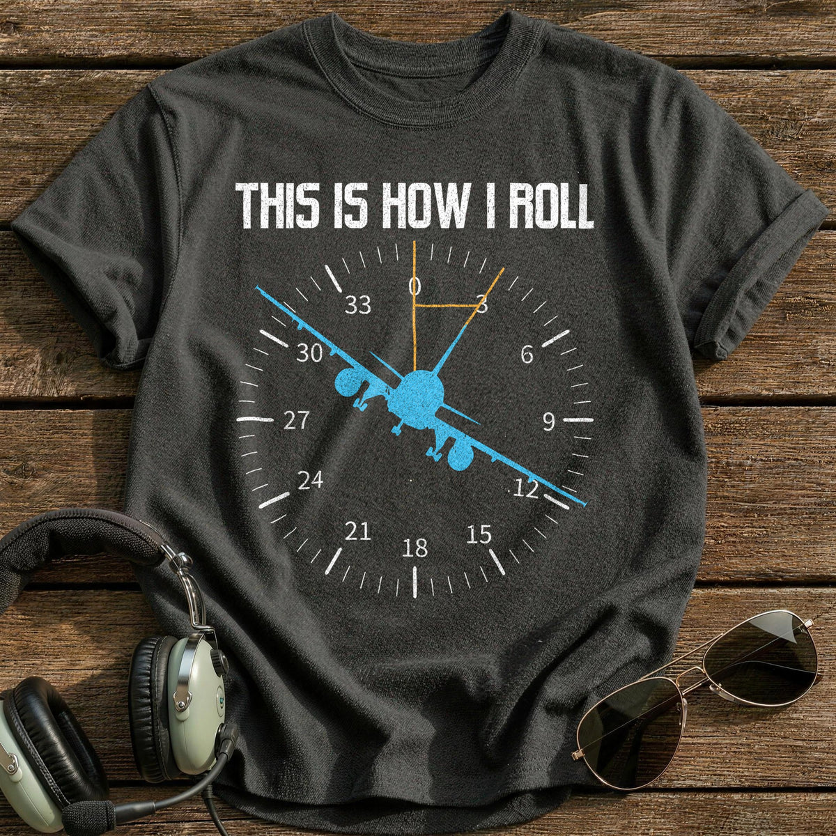 This Is How I Roll 2 T-Shirt - Charcoal
