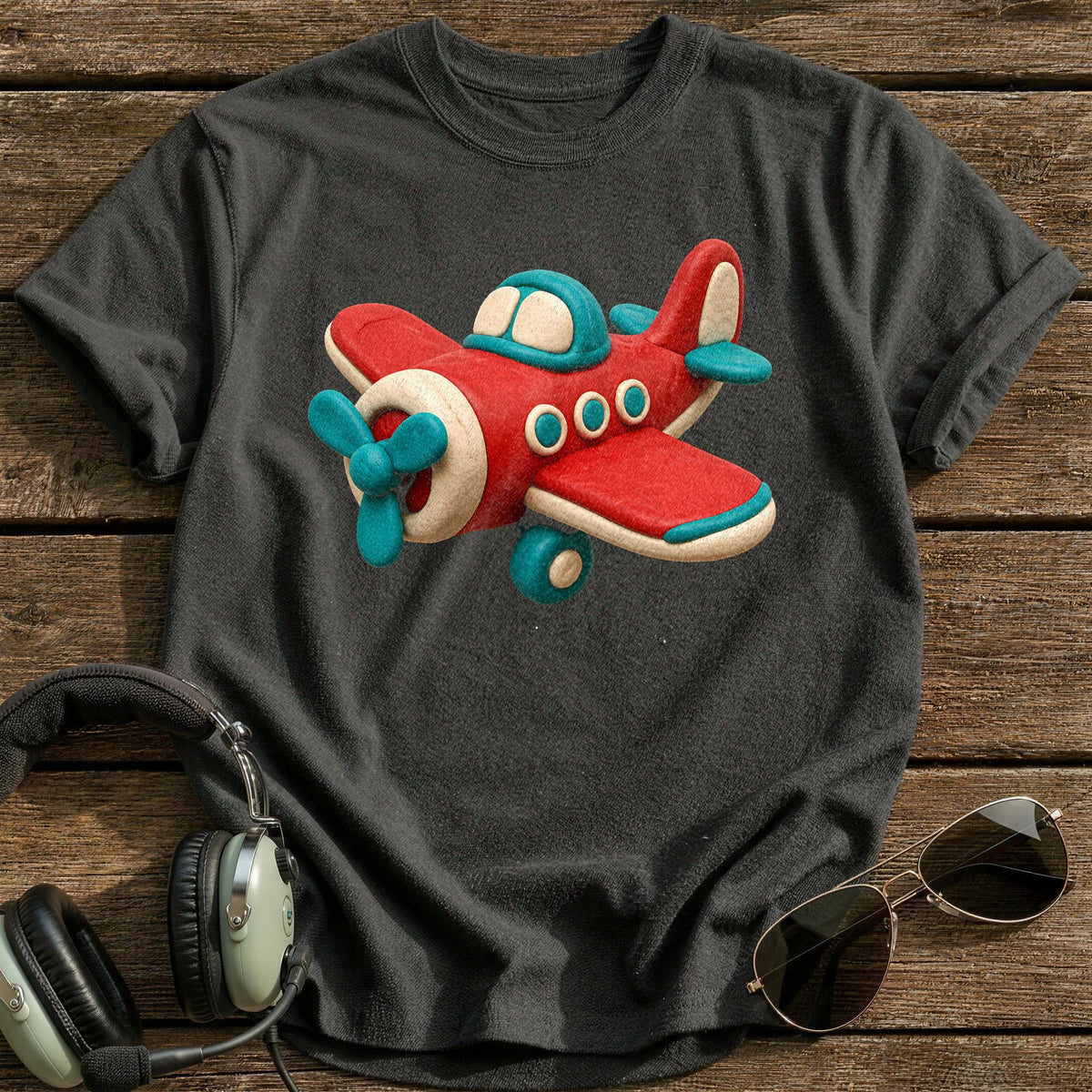 Toy Box Takeoff T-Shirt - Charcoal