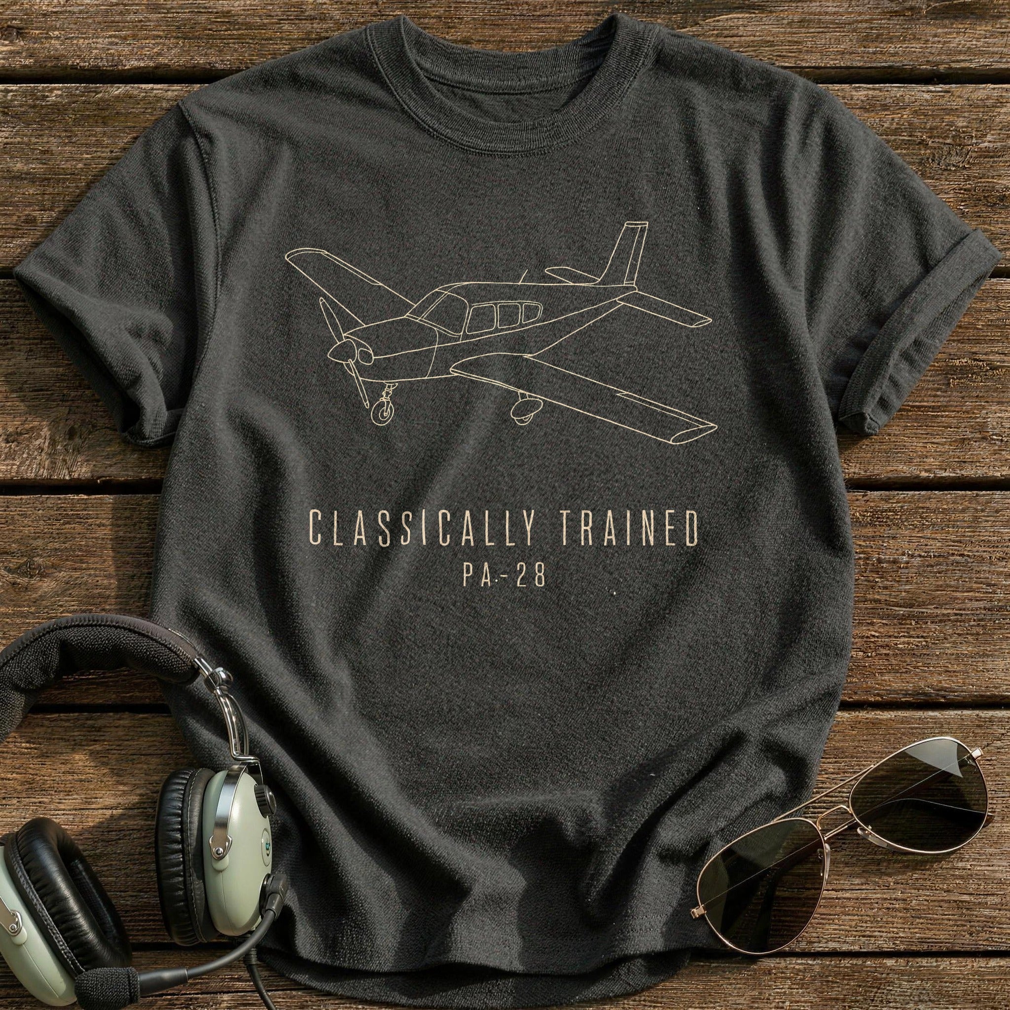 Training Wheels Up T-Shirt - Charcoal