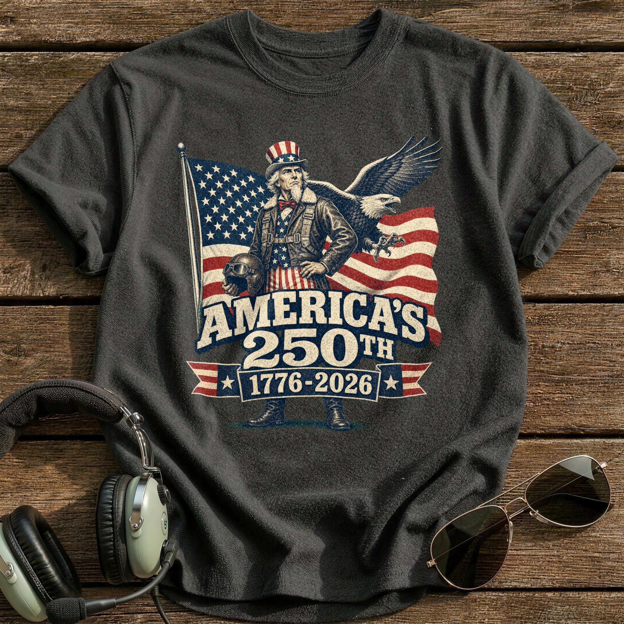 Uncle Sam's Airborne - Charcoal