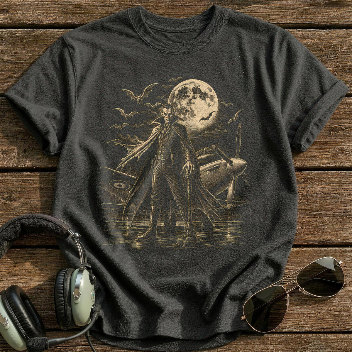 Vampire Scene 81 T-Shirt - Charcoal