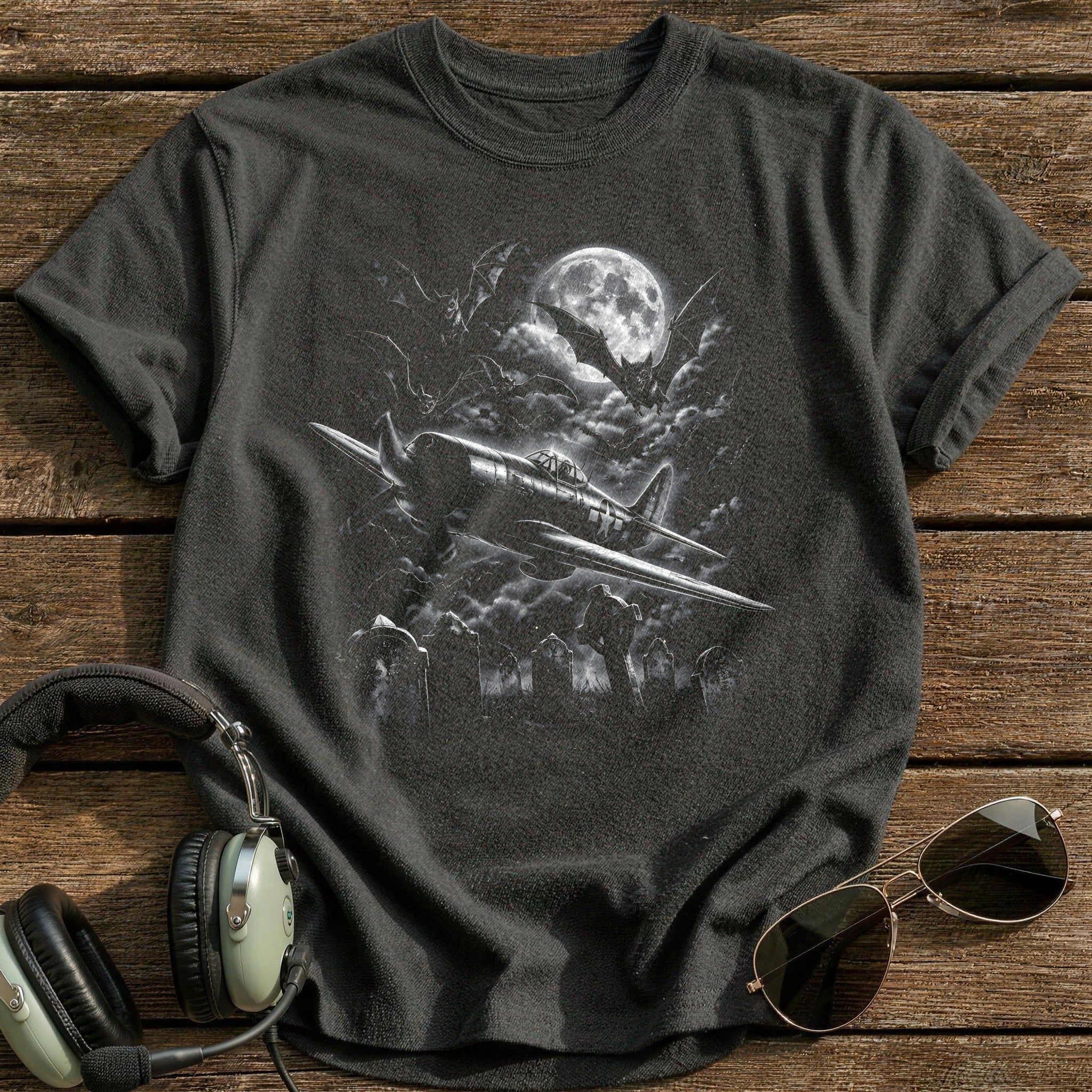Warbird Bats Gravestones 49 - Charcoal
