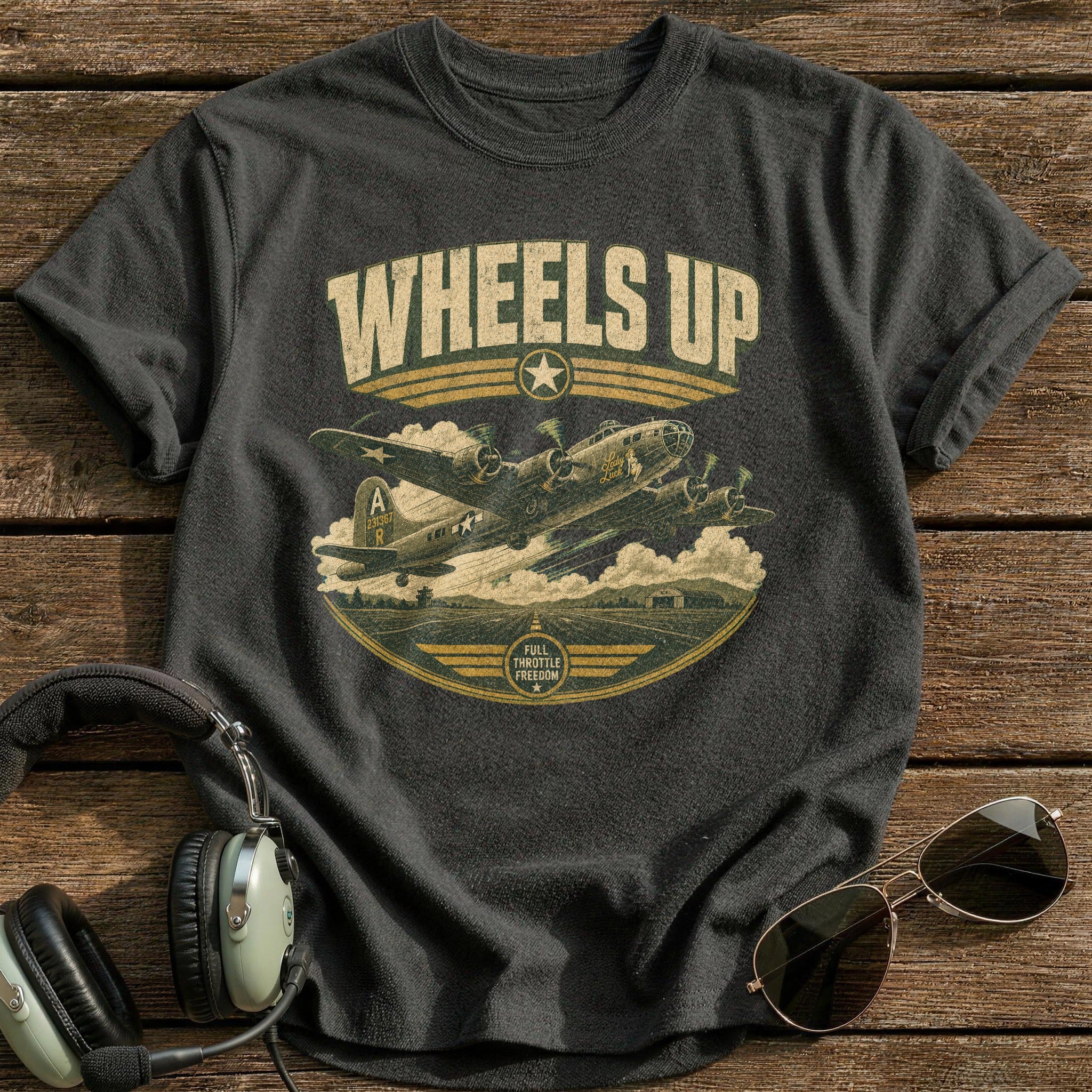 Wheels Up - Charcoal