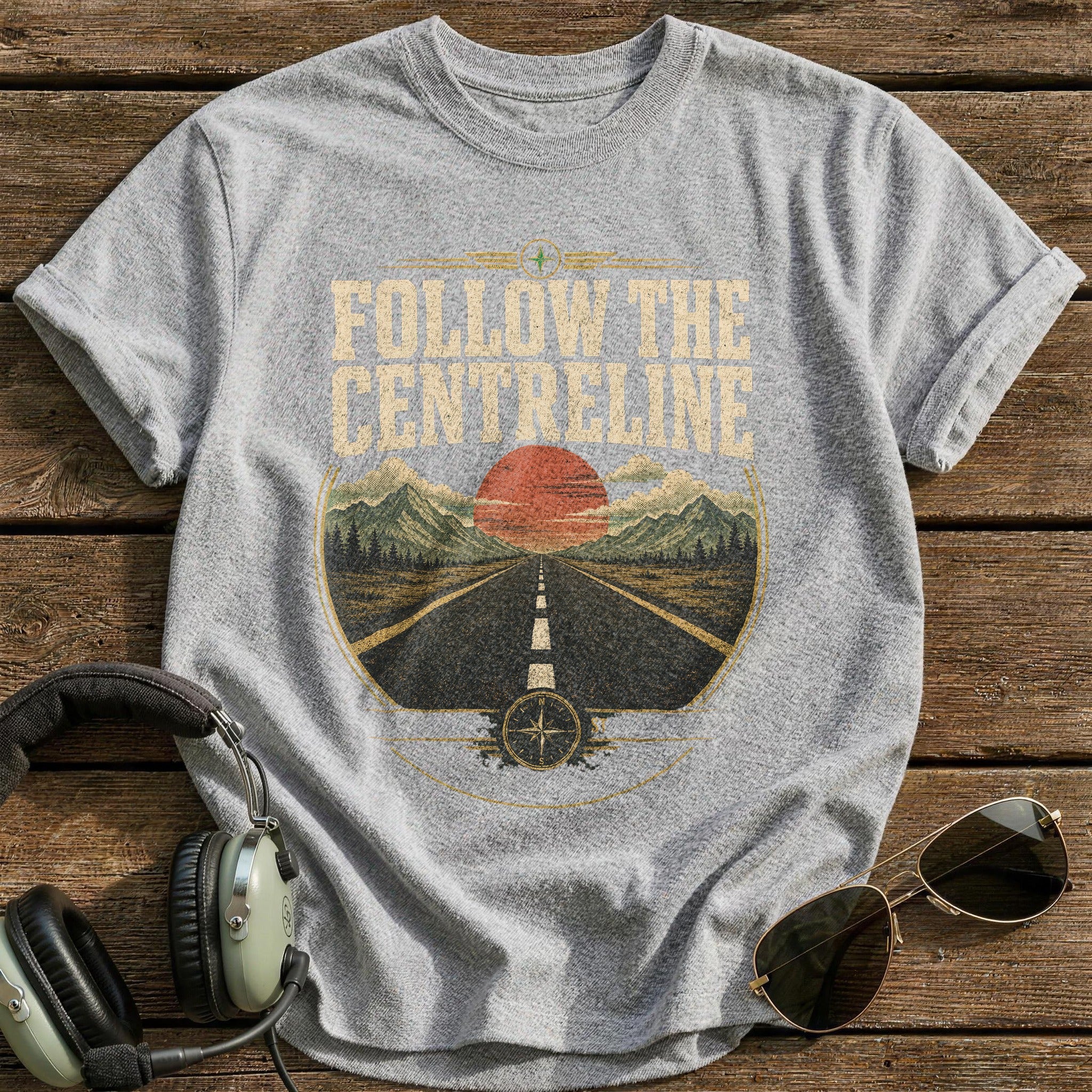 Centreline T-Shirt - Sport Grey