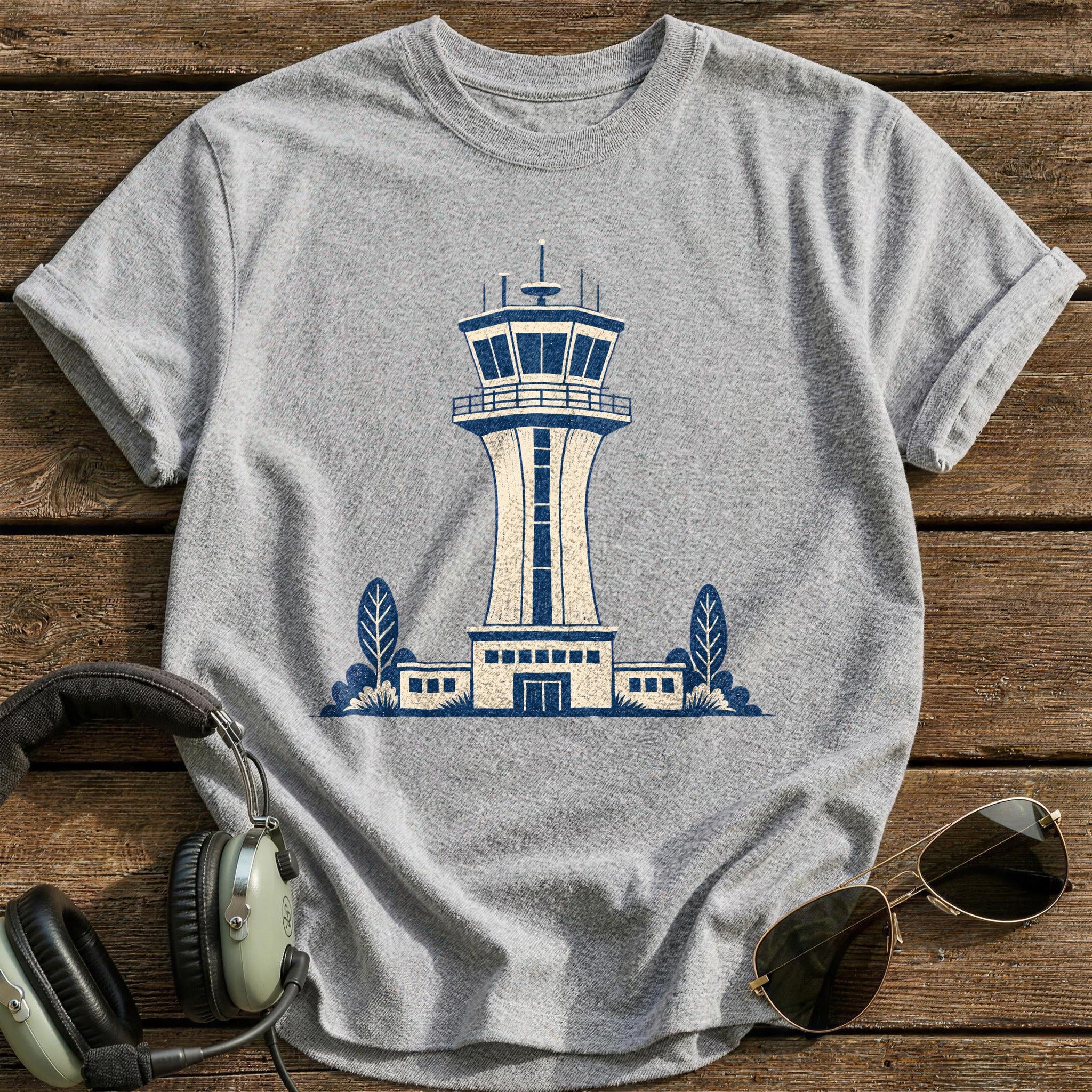 Control Tower T-Shirt - Sport Grey