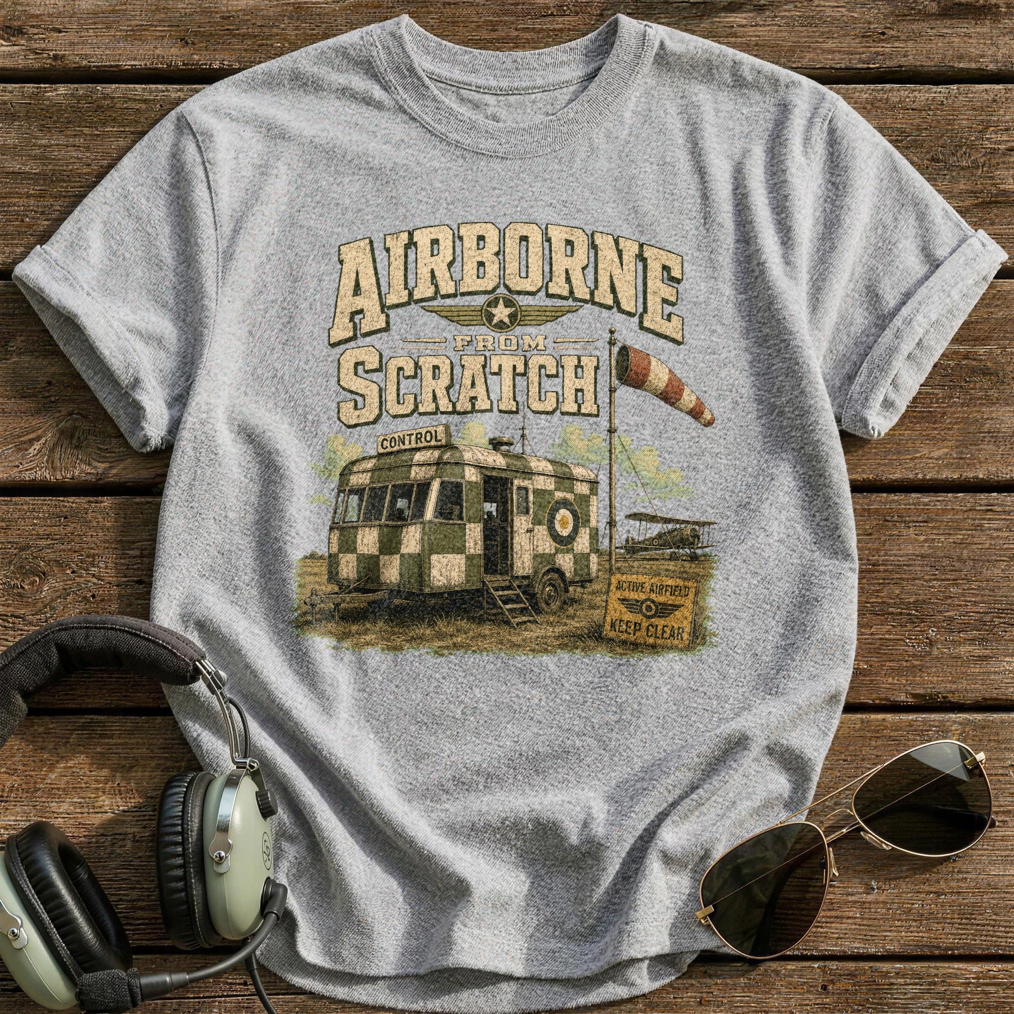 Control Tower Start T-Shirt - Sport Grey