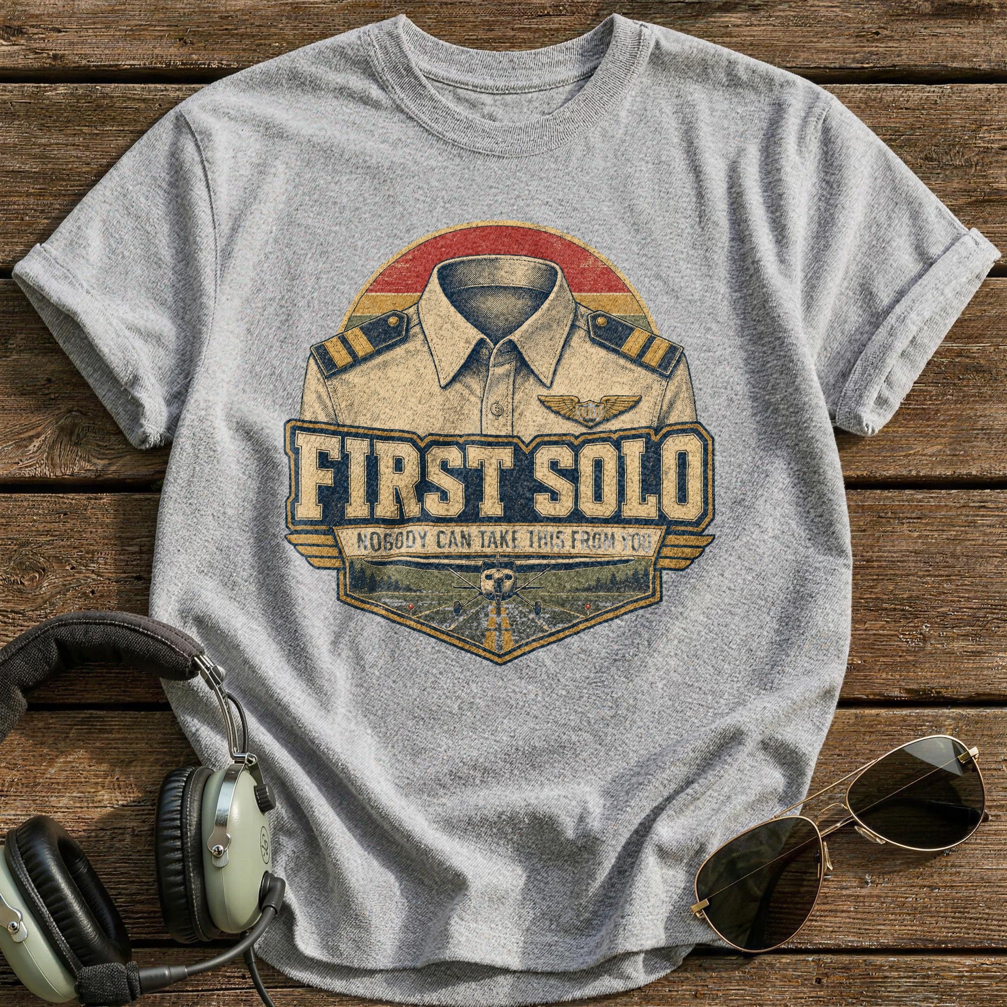 First Solo T-Shirt - Sport Grey