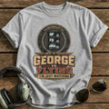George Is Flying T-Shirt - Sport Grey