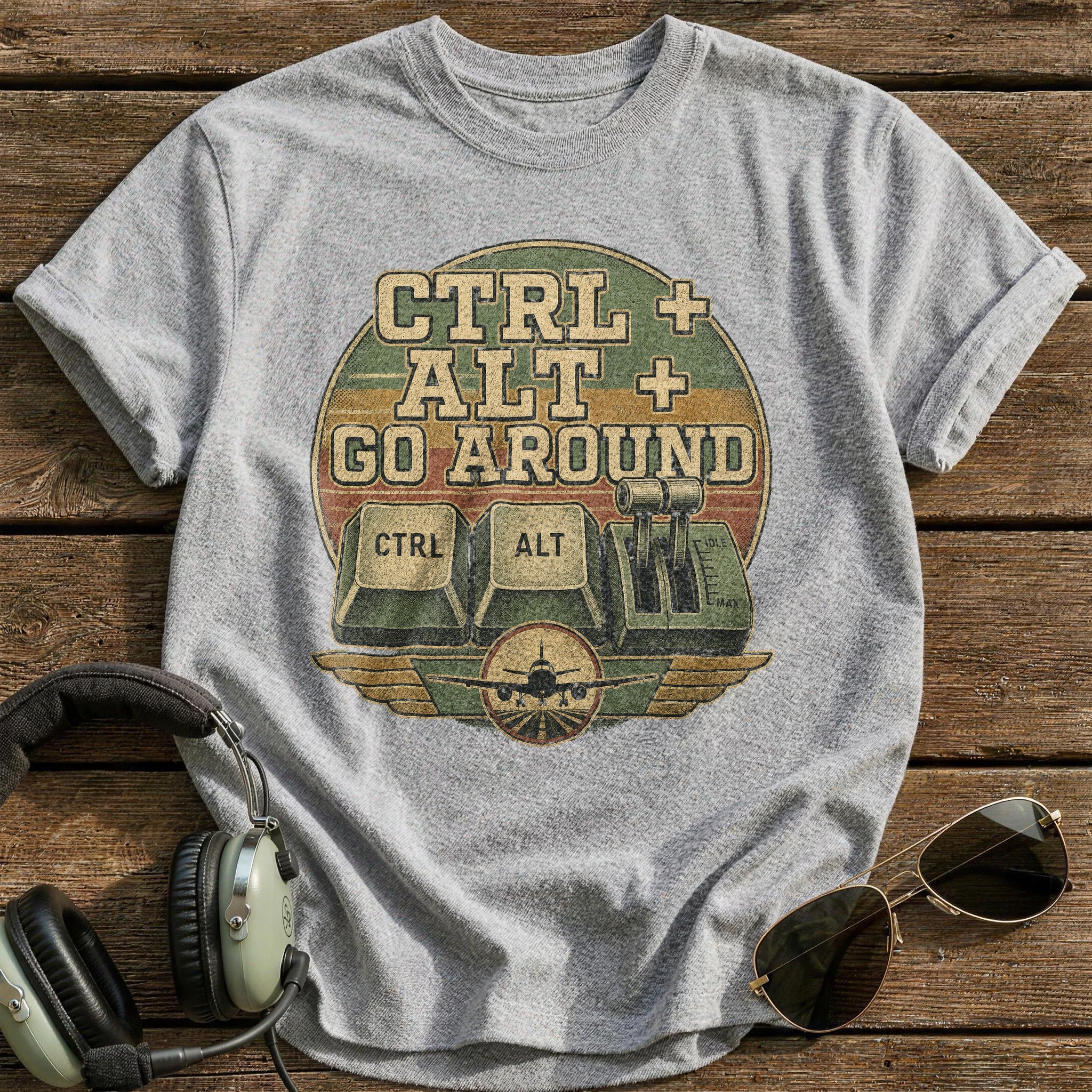Go Around T-Shirt - Sport Grey
